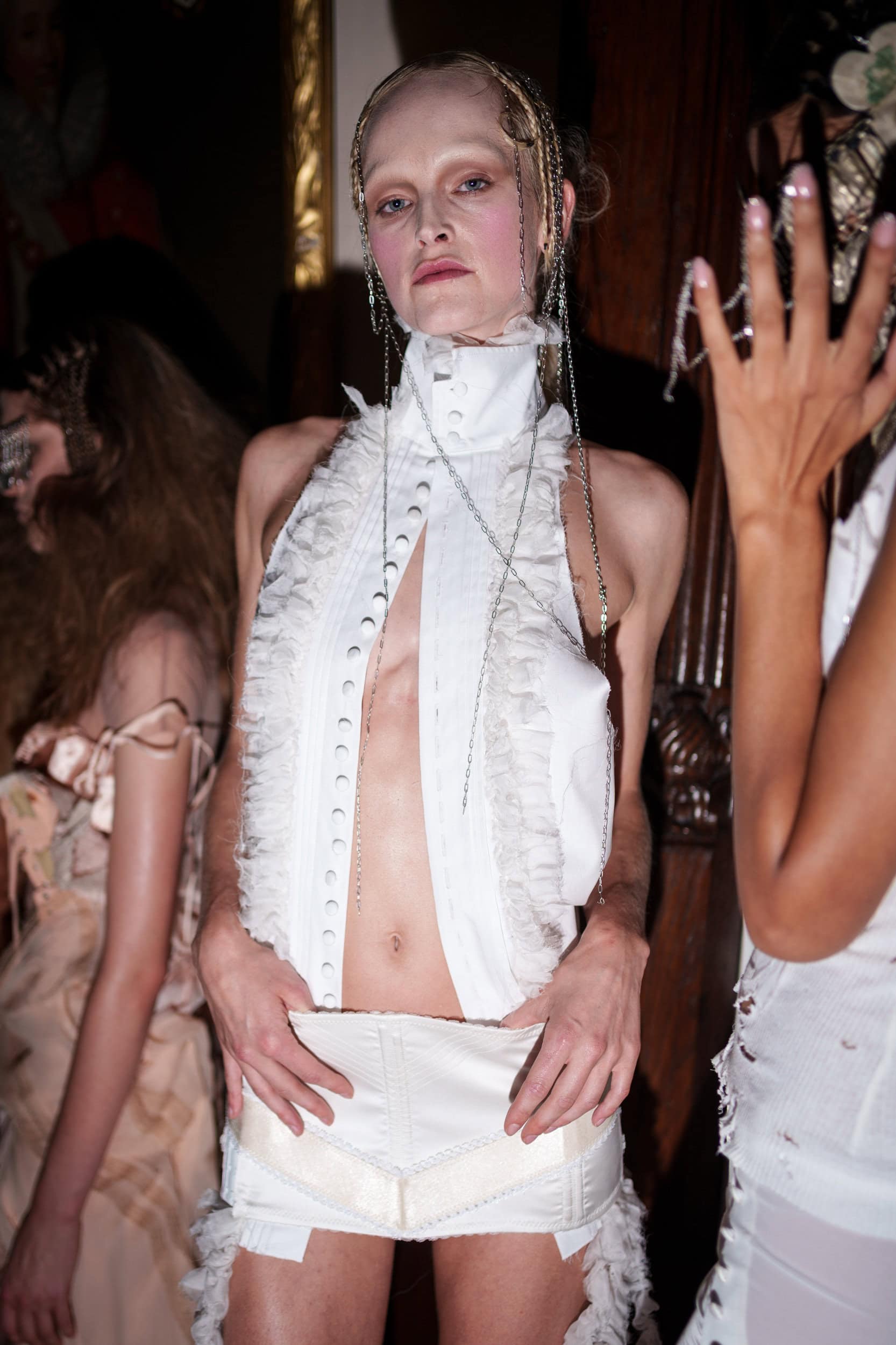 Dilara Findikoglu Spring 2026 Fashion Show Backstage