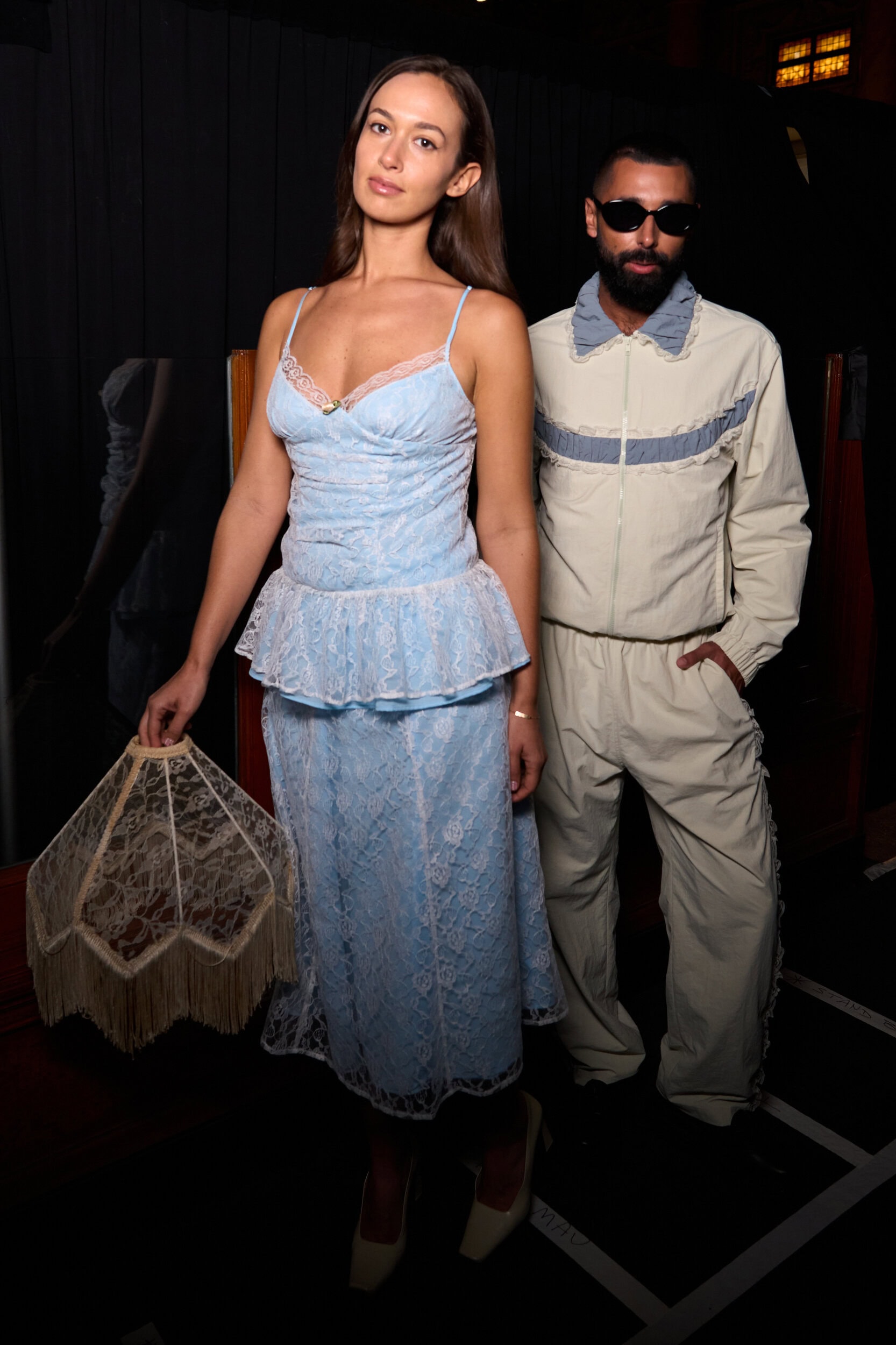 Tanner Fletcher Spring 2026 Fashion Show Backstage