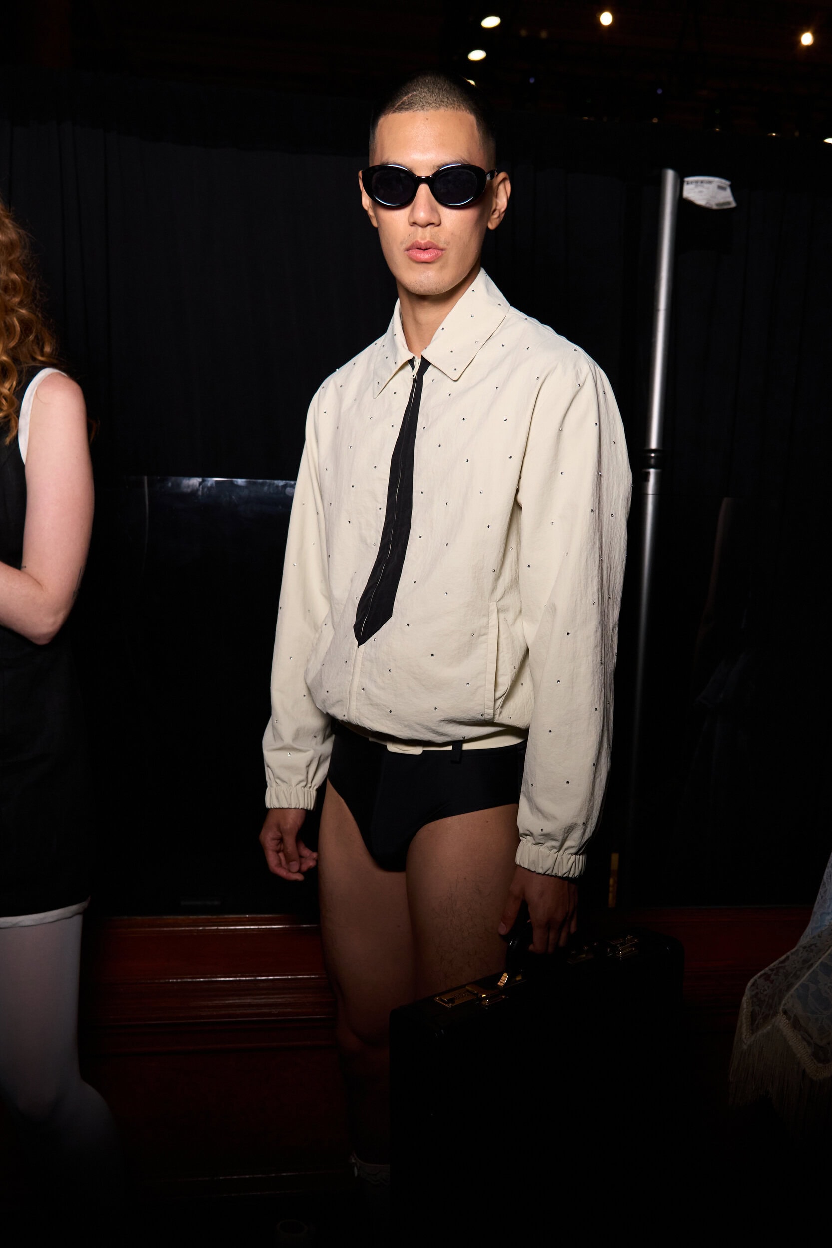 Tanner Fletcher Spring 2026 Fashion Show Backstage