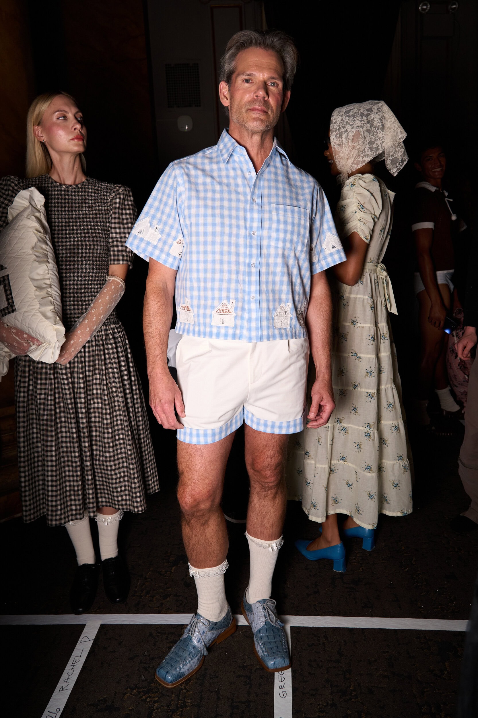 Tanner Fletcher Spring 2026 Fashion Show Backstage