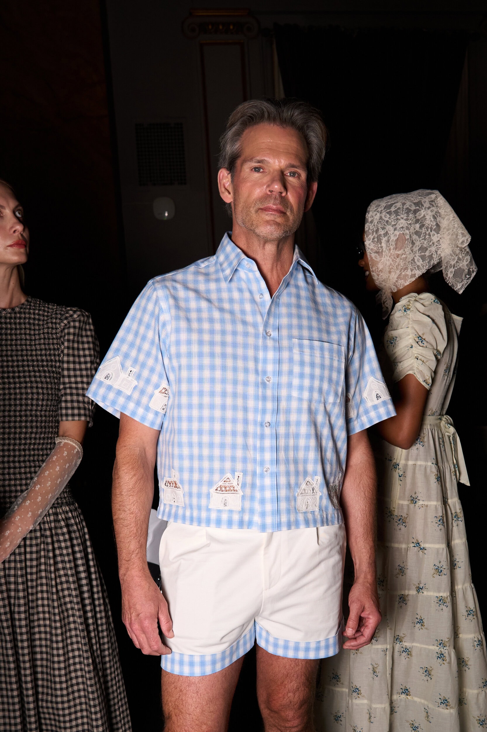Tanner Fletcher Spring 2026 Fashion Show Backstage