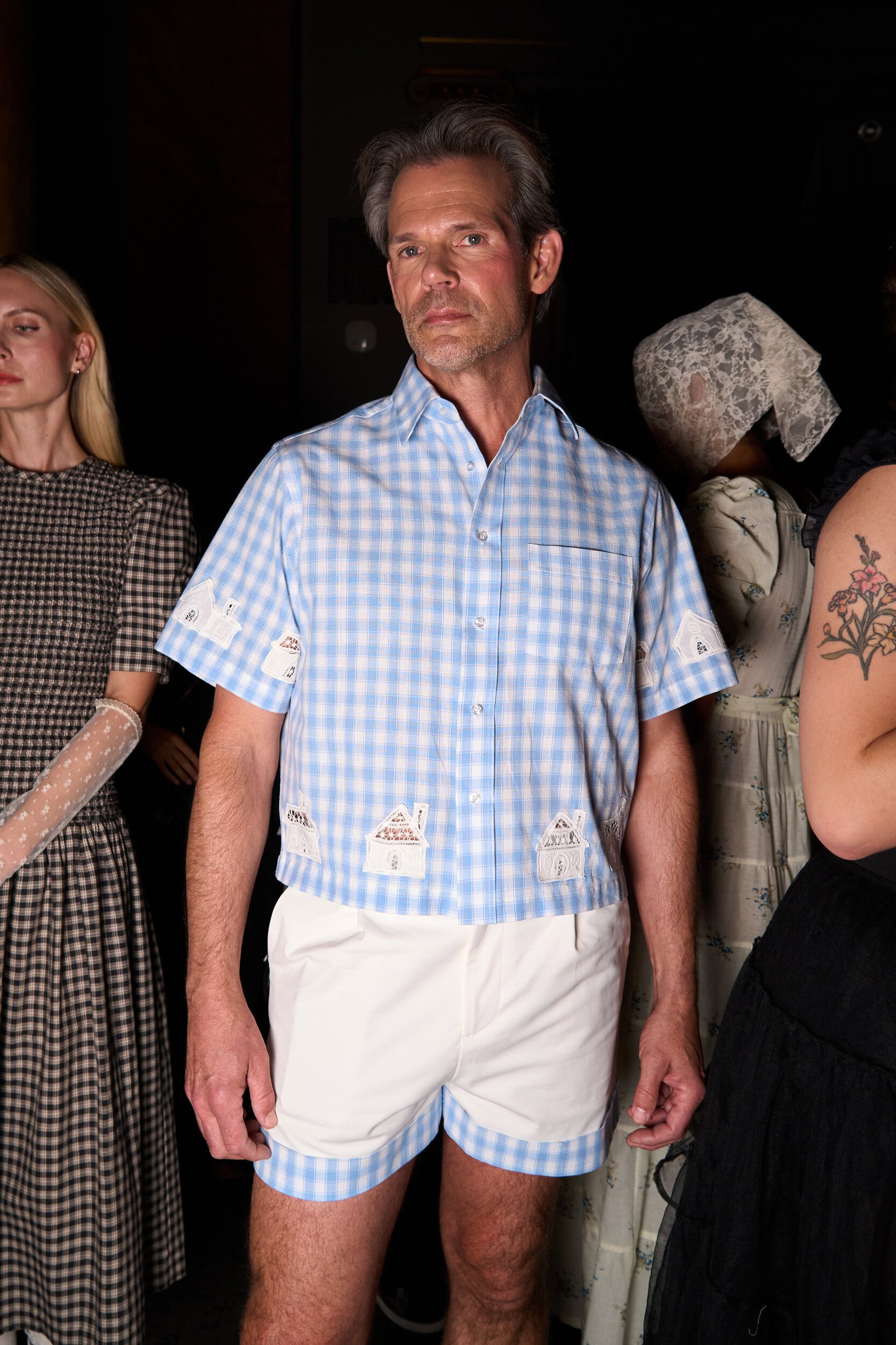 Tanner Fletcher Spring 2026 Fashion Show Backstage