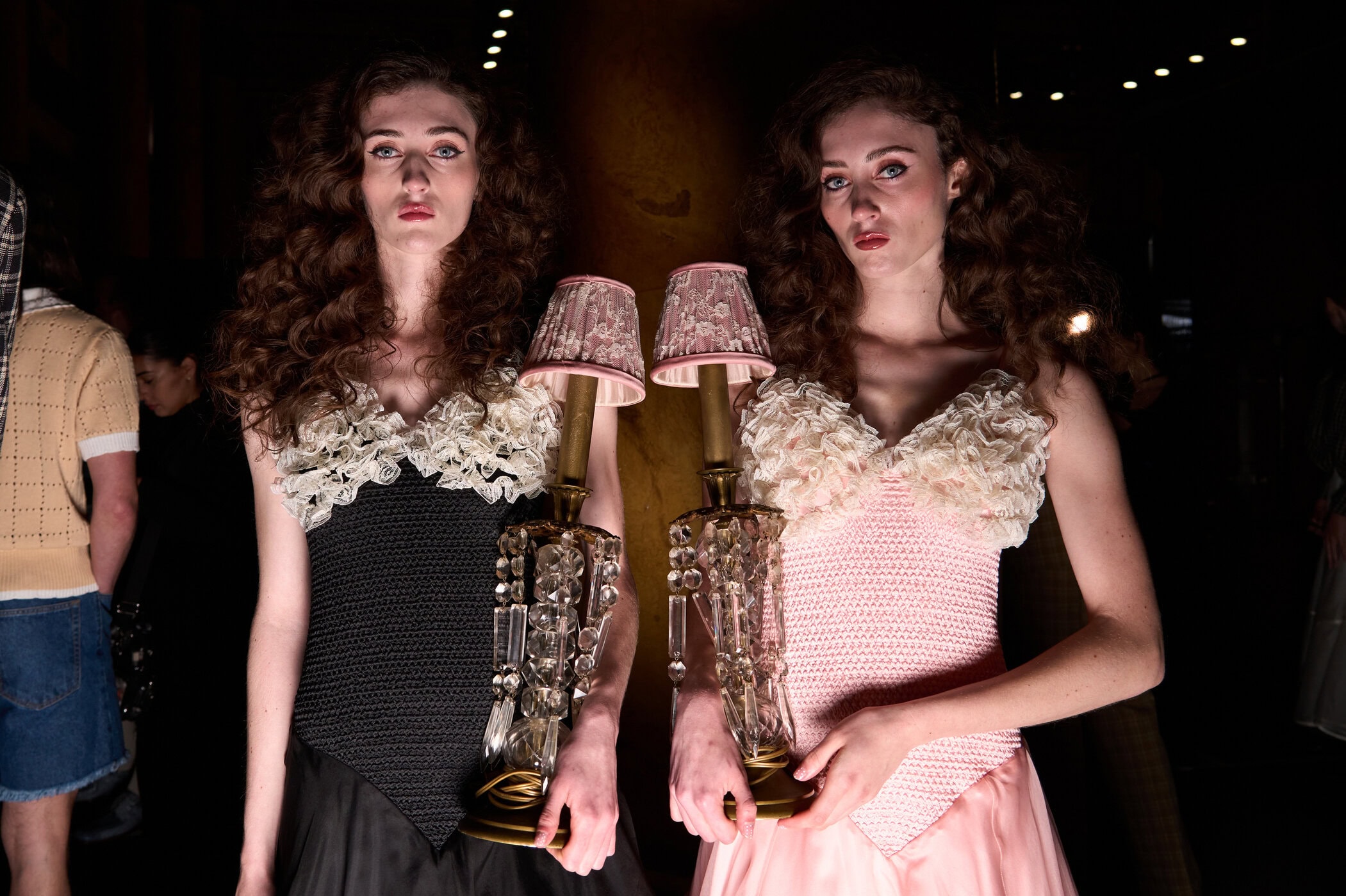 Tanner Fletcher Spring 2026 Fashion Show Backstage