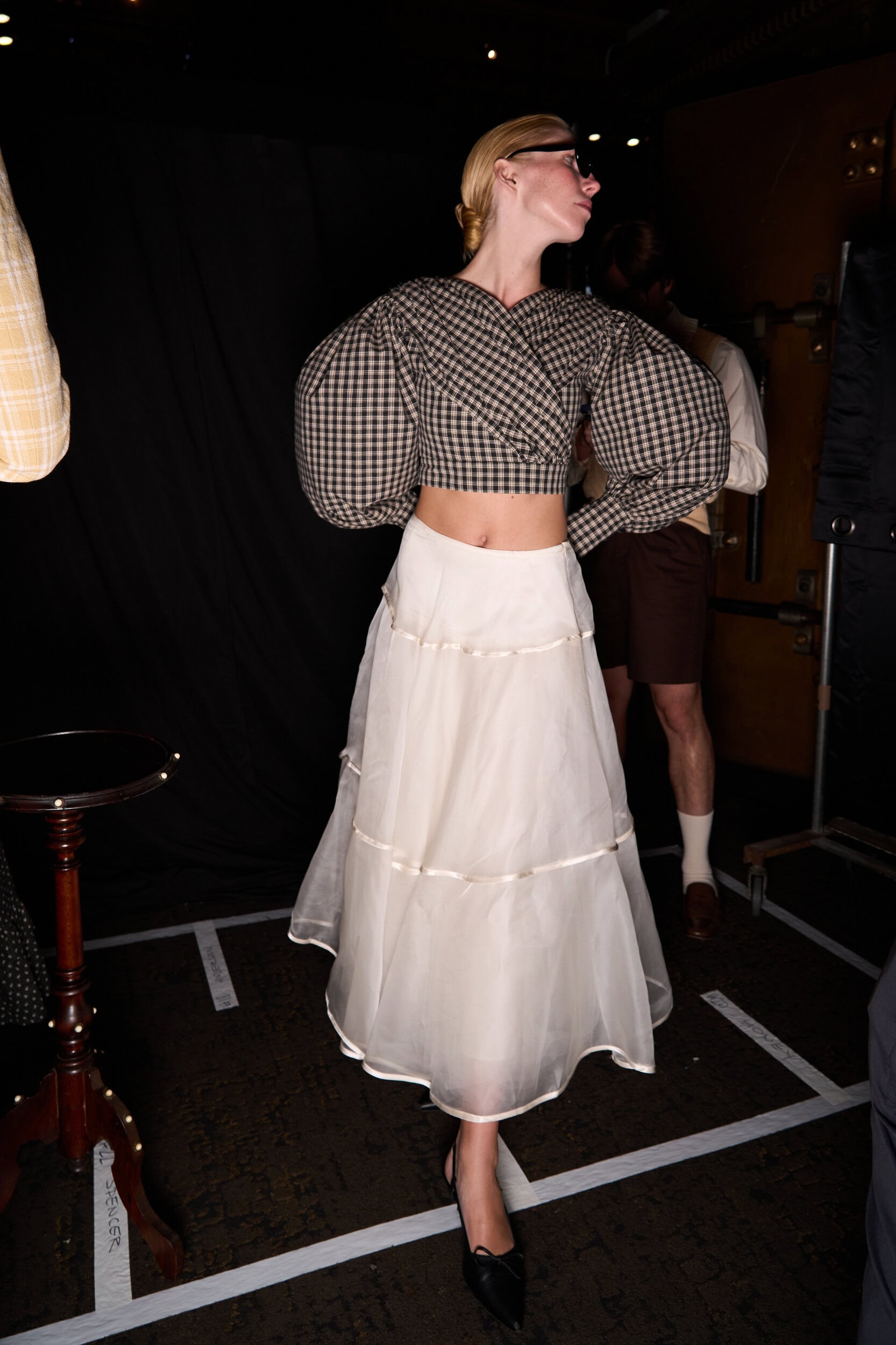 Tanner Fletcher Spring 2026 Fashion Show Backstage