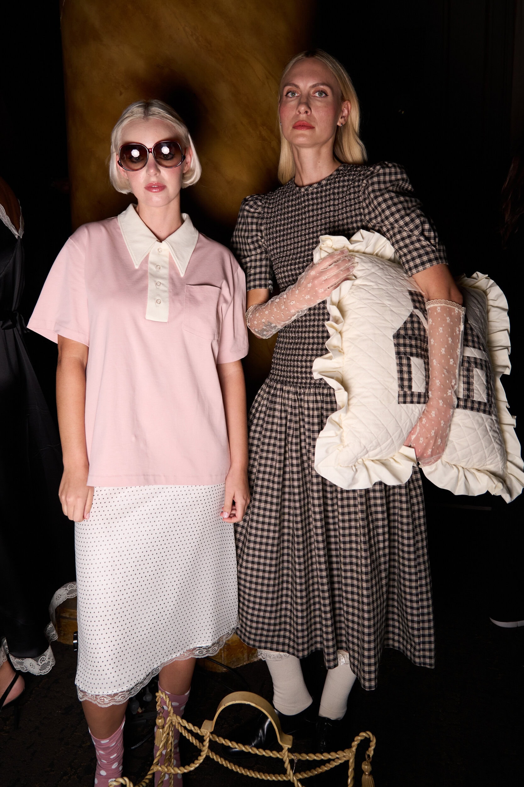Tanner Fletcher Spring 2026 Fashion Show Backstage