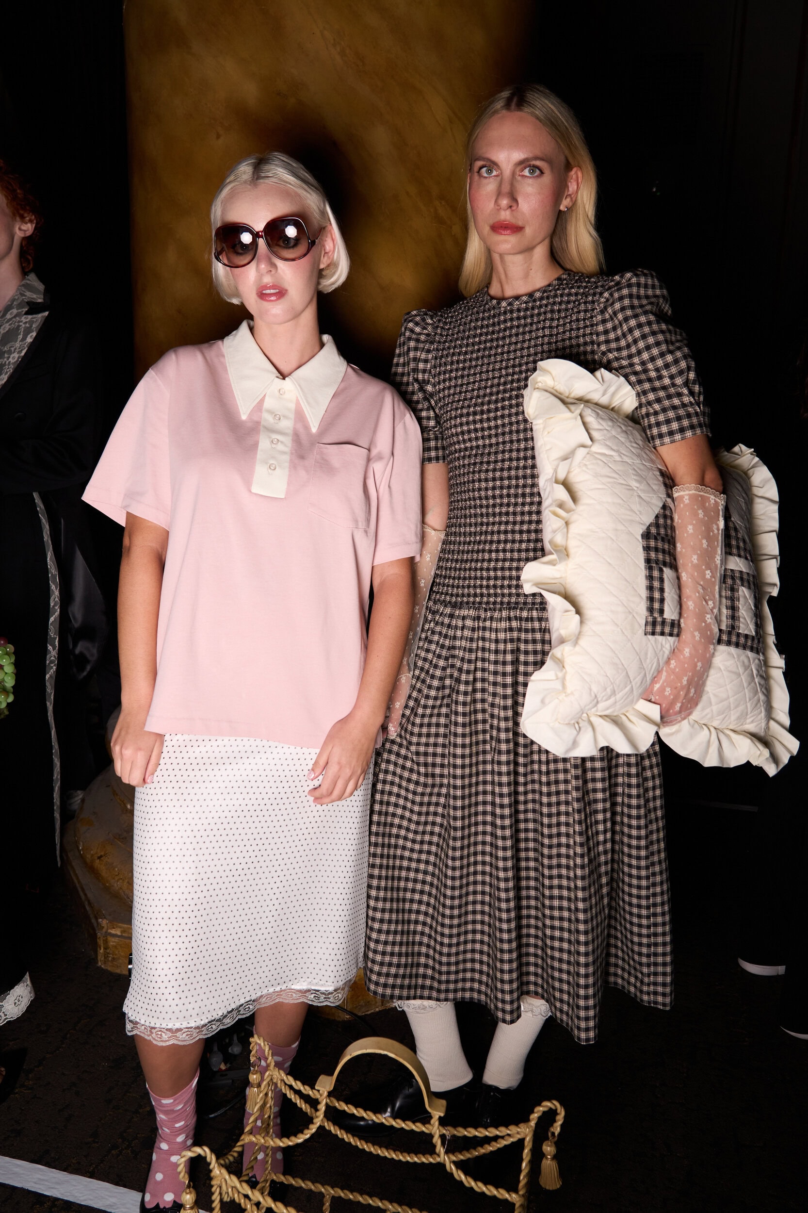 Tanner Fletcher Spring 2026 Fashion Show Backstage