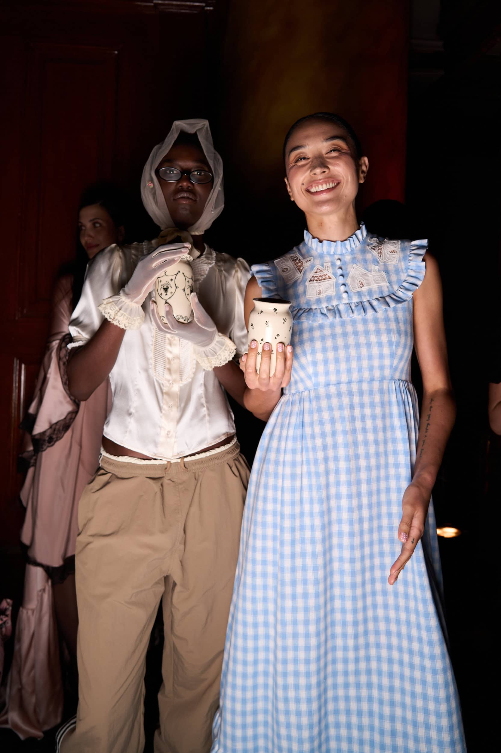 Tanner Fletcher Spring 2026 Fashion Show Backstage