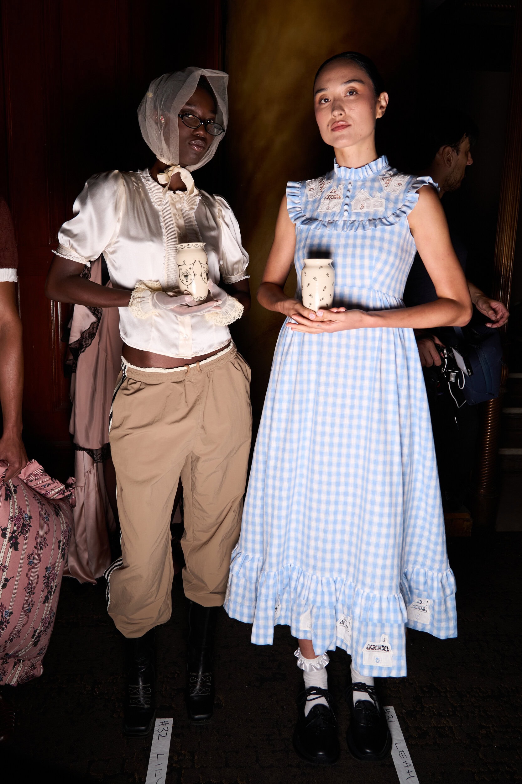Tanner Fletcher Spring 2026 Fashion Show Backstage
