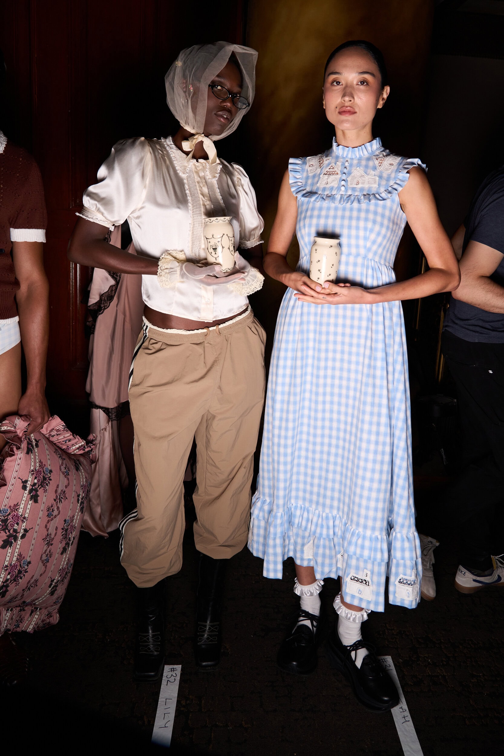 Tanner Fletcher Spring 2026 Fashion Show Backstage