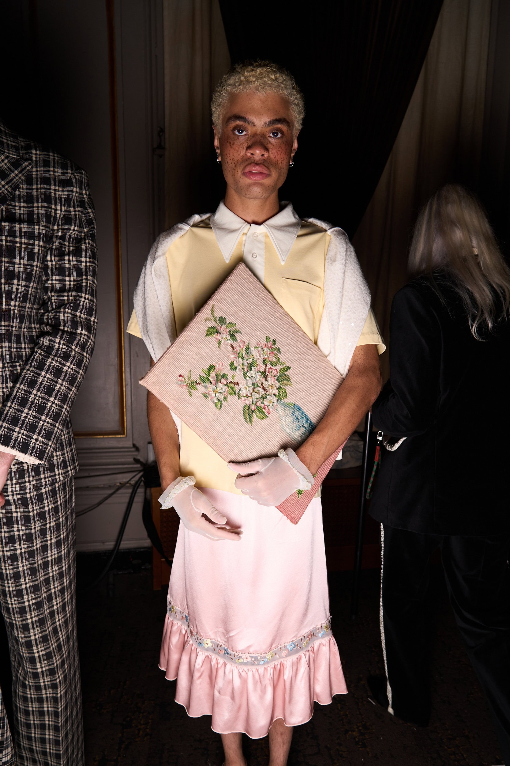 Tanner Fletcher Spring 2026 Fashion Show Backstage
