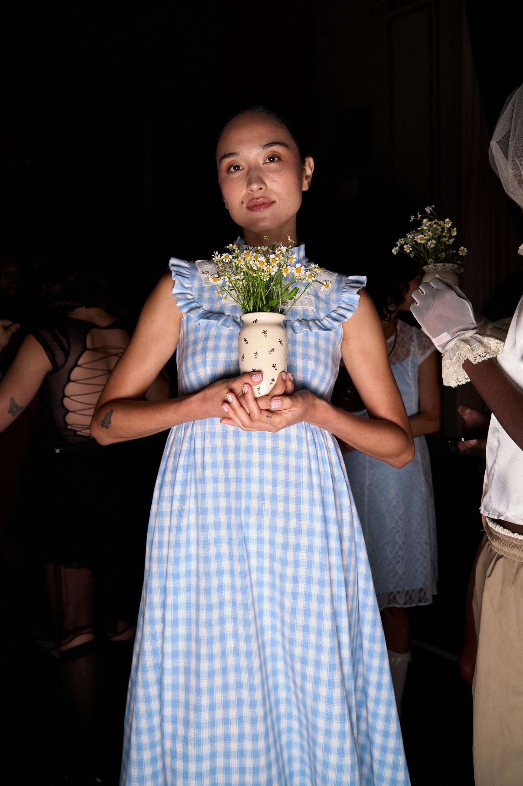 Tanner Fletcher Spring 2026 Fashion Show Backstage