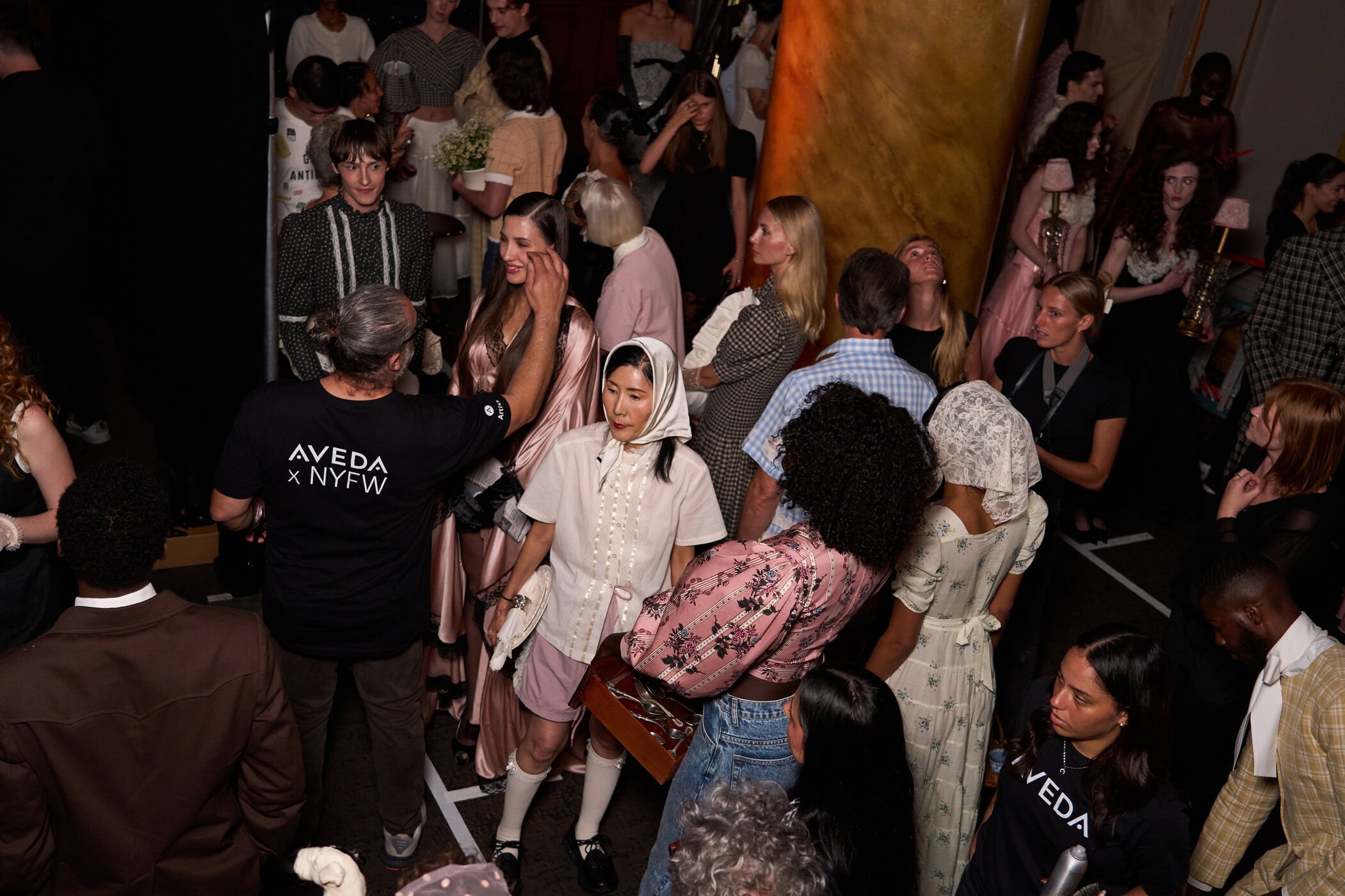 Tanner Fletcher Spring 2026 Fashion Show Backstage