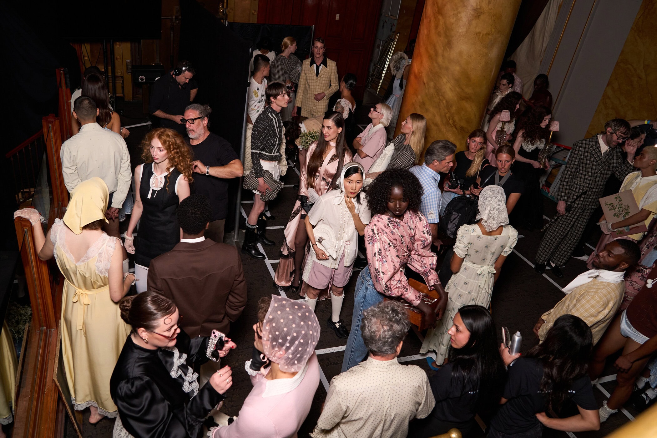 Tanner Fletcher Spring 2026 Fashion Show Backstage