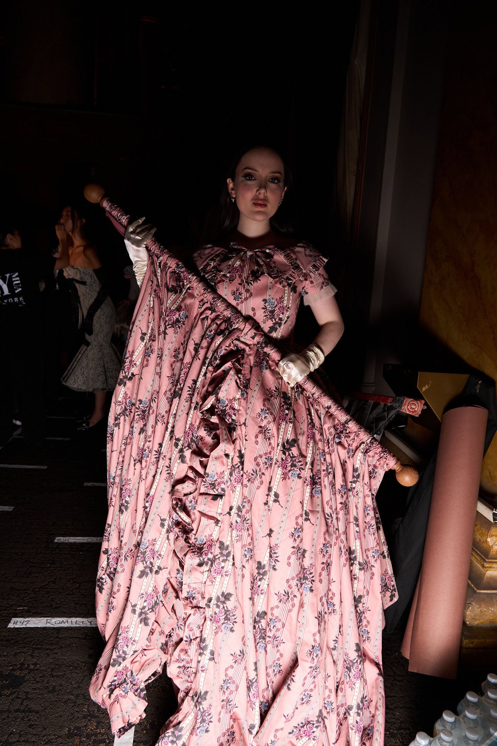 Tanner Fletcher Spring 2026 Fashion Show Backstage