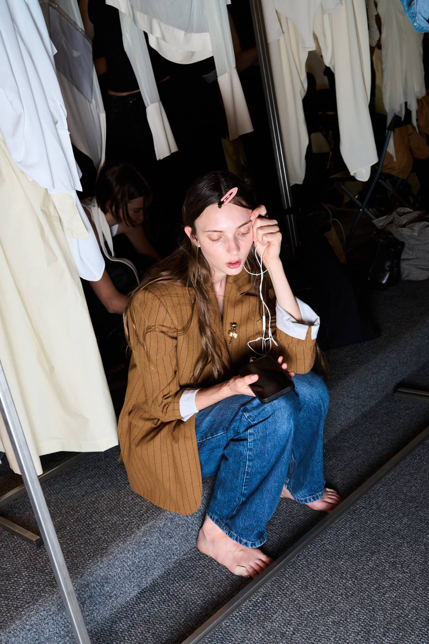 Francesco Murano Spring 2026 Fashion Show Backstage