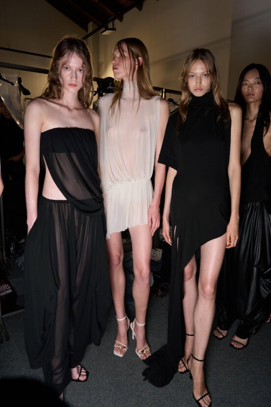 Francesco Murano Spring 2026 Fashion Show Backstage