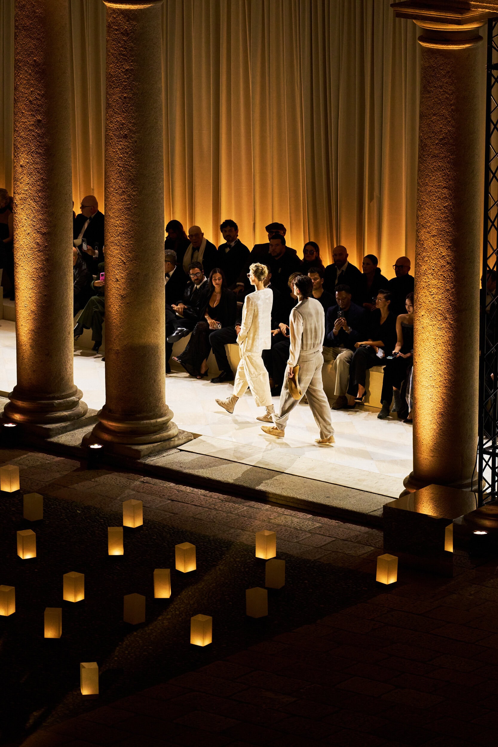 Giorgio Armani Spring 2026 Fashion Show Atmosphere