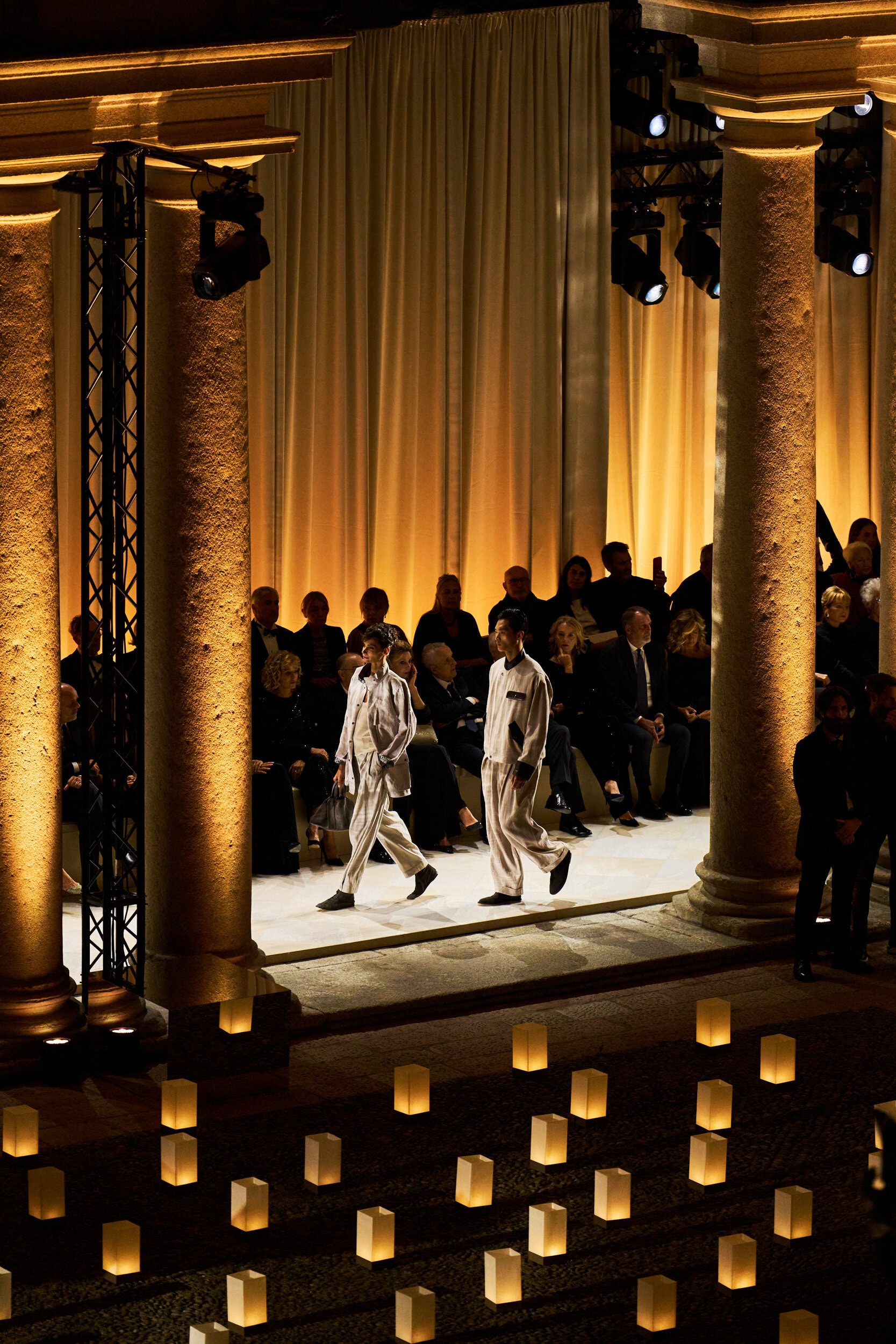 Giorgio Armani Spring 2026 Fashion Show Atmosphere