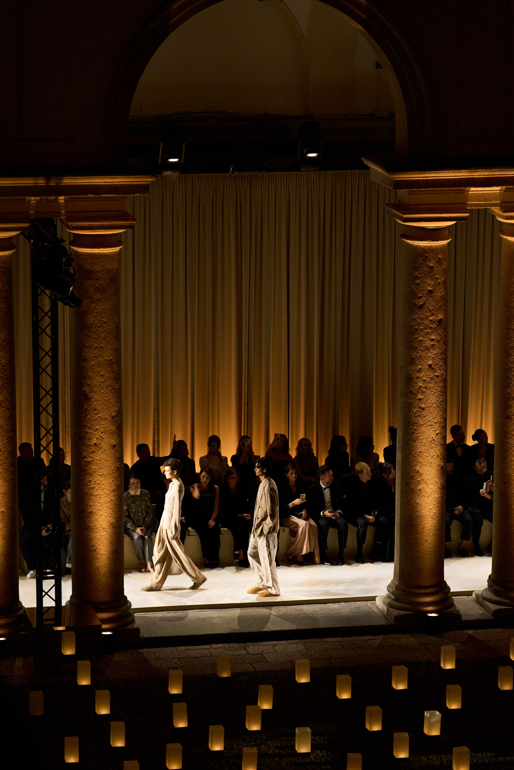 Giorgio Armani Spring 2026 Fashion Show Atmosphere