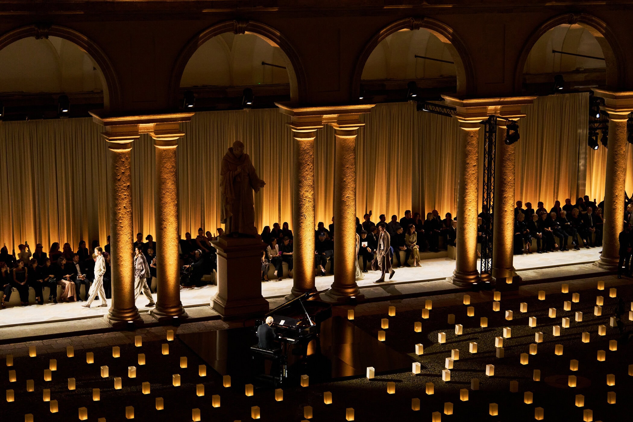 Giorgio Armani Spring 2026 Fashion Show Atmosphere