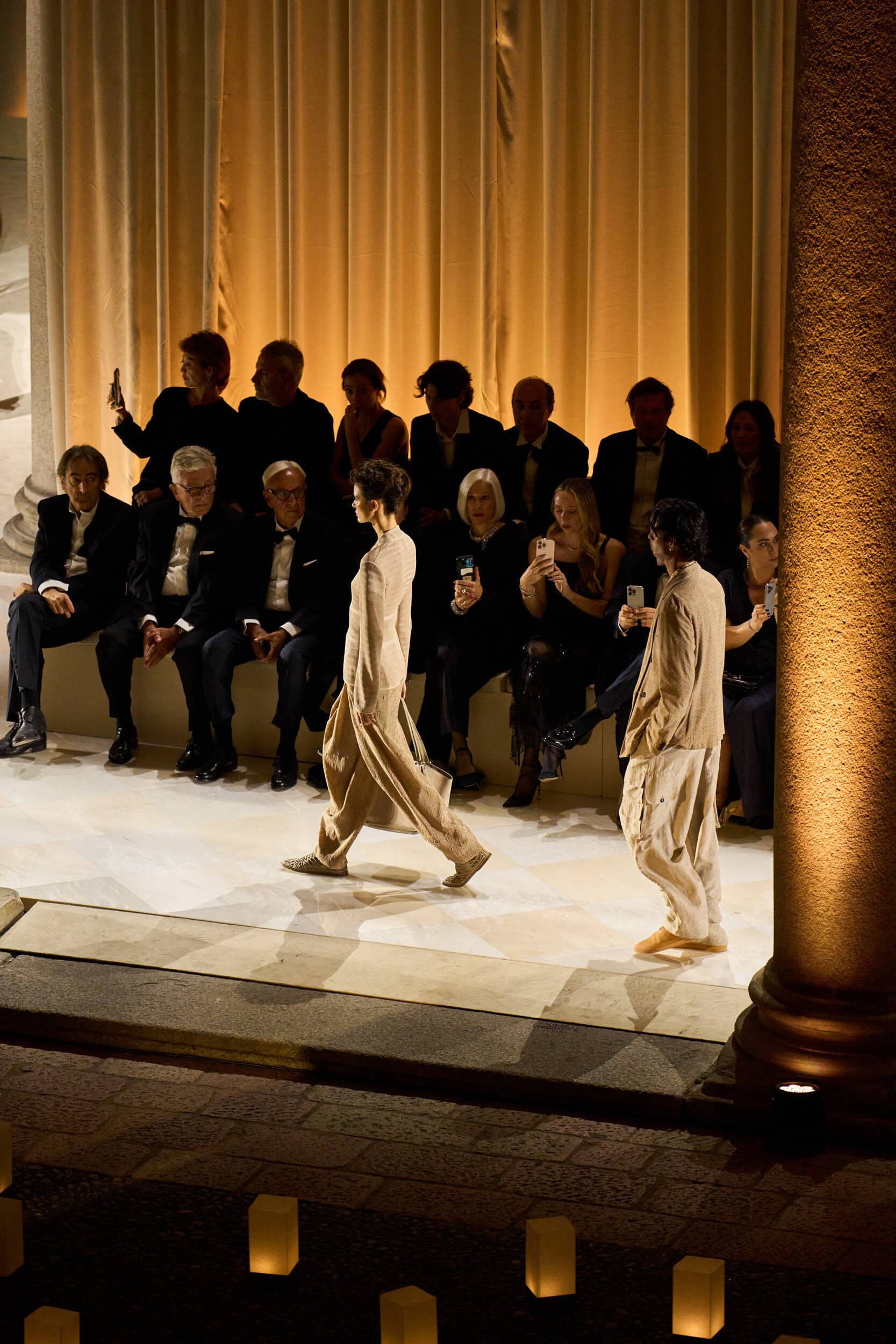 Giorgio Armani Spring 2026 Fashion Show Atmosphere
