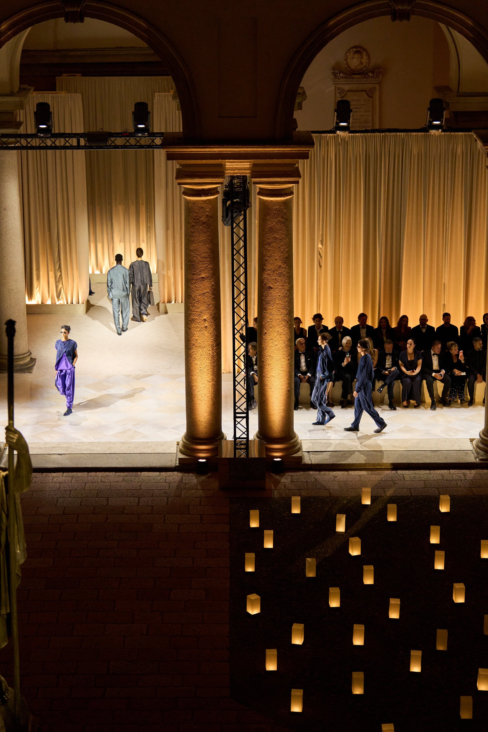 Giorgio Armani Spring 2026 Fashion Show Atmosphere