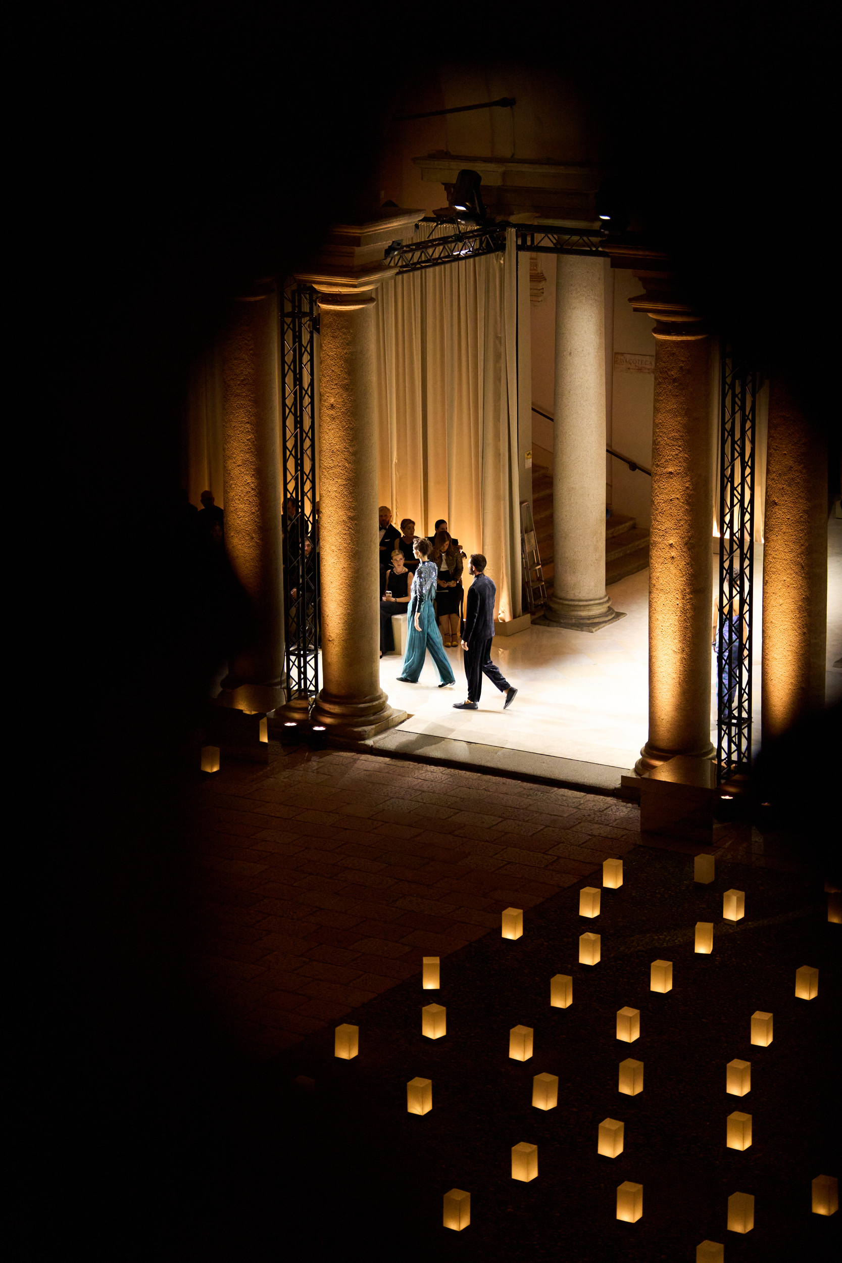 Giorgio Armani Spring 2026 Fashion Show Atmosphere