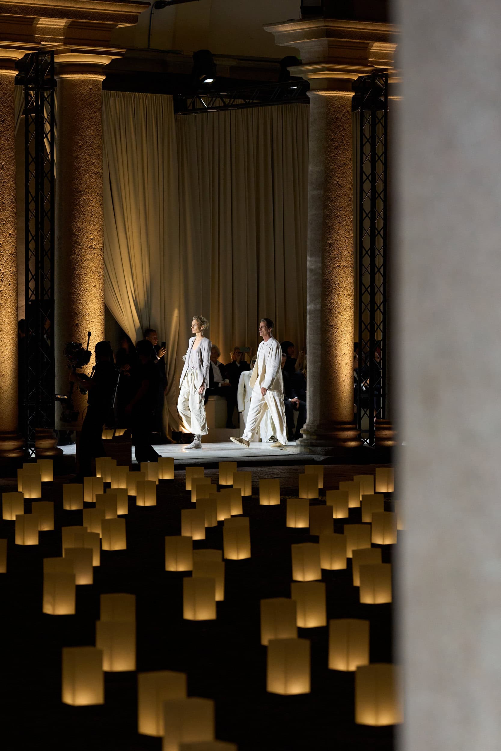 Giorgio Armani Spring 2026 Fashion Show Atmosphere