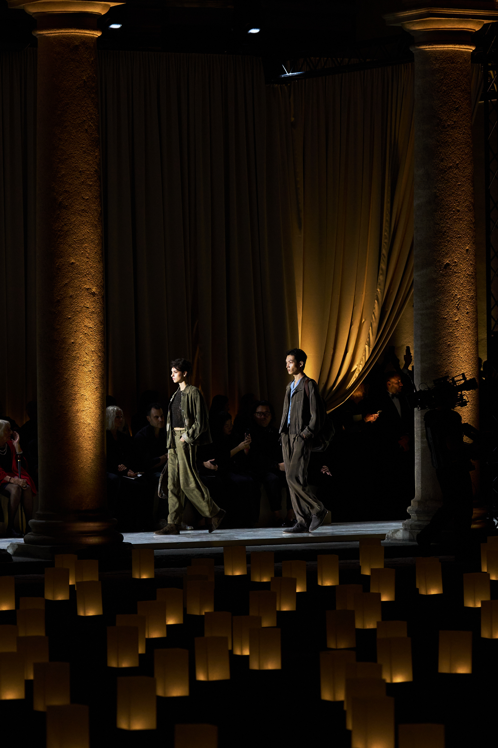 Giorgio Armani Spring 2026 Fashion Show Atmosphere