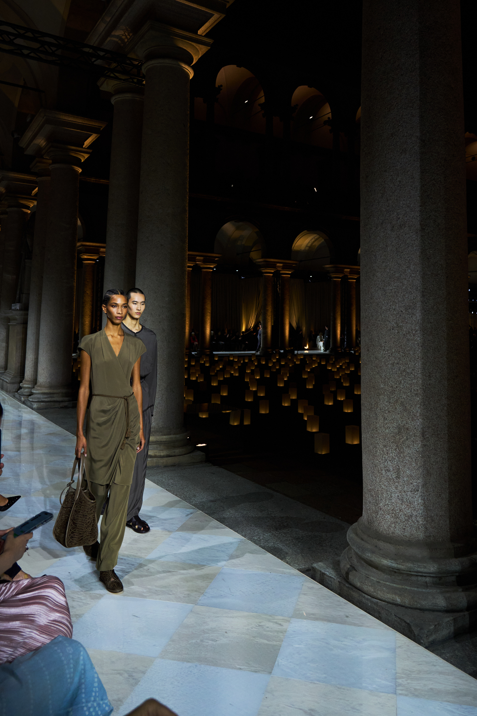 Giorgio Armani Spring 2026 Fashion Show Atmosphere