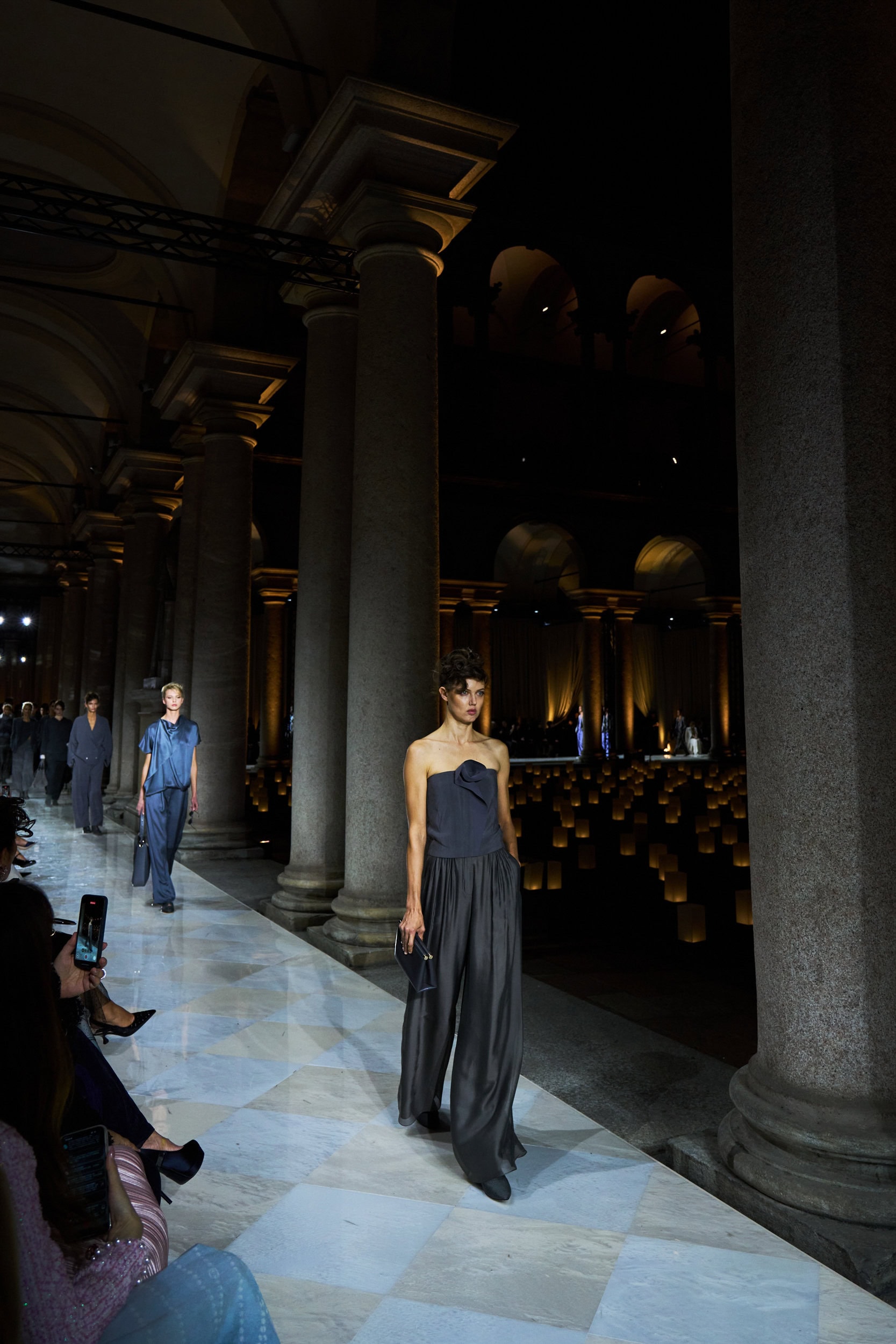 Giorgio Armani Spring 2026 Fashion Show Atmosphere