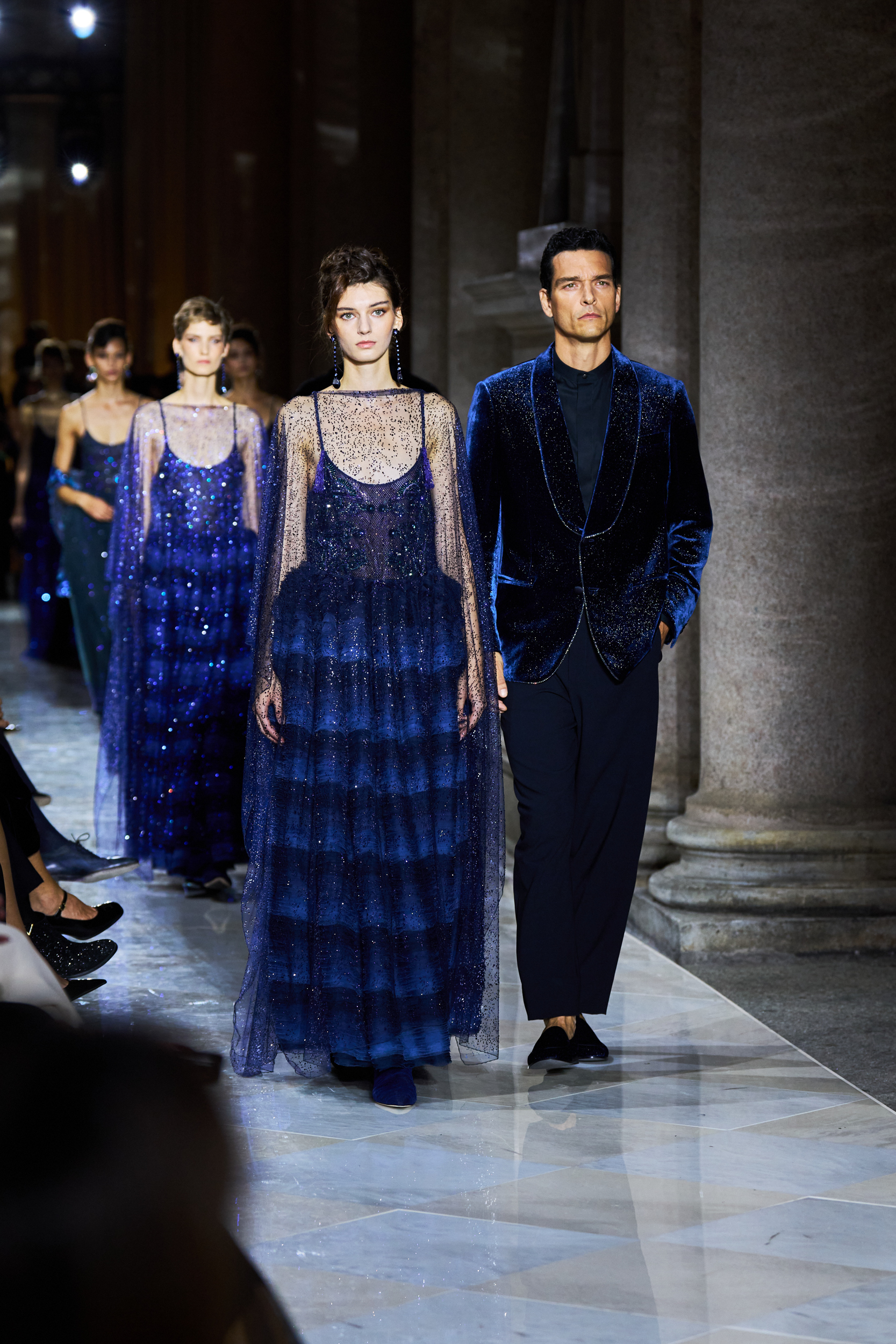 Giorgio Armani Spring 2026 Fashion Show Atmosphere