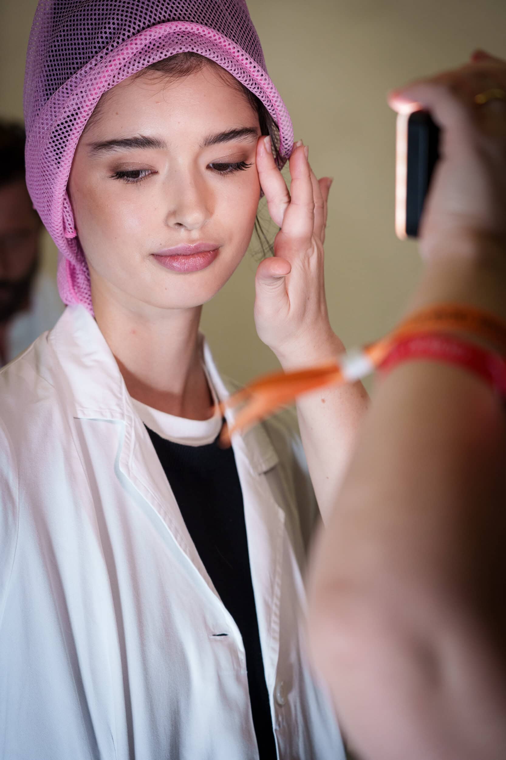 Giorgio Armani Spring 2026 Fashion Show Backstage