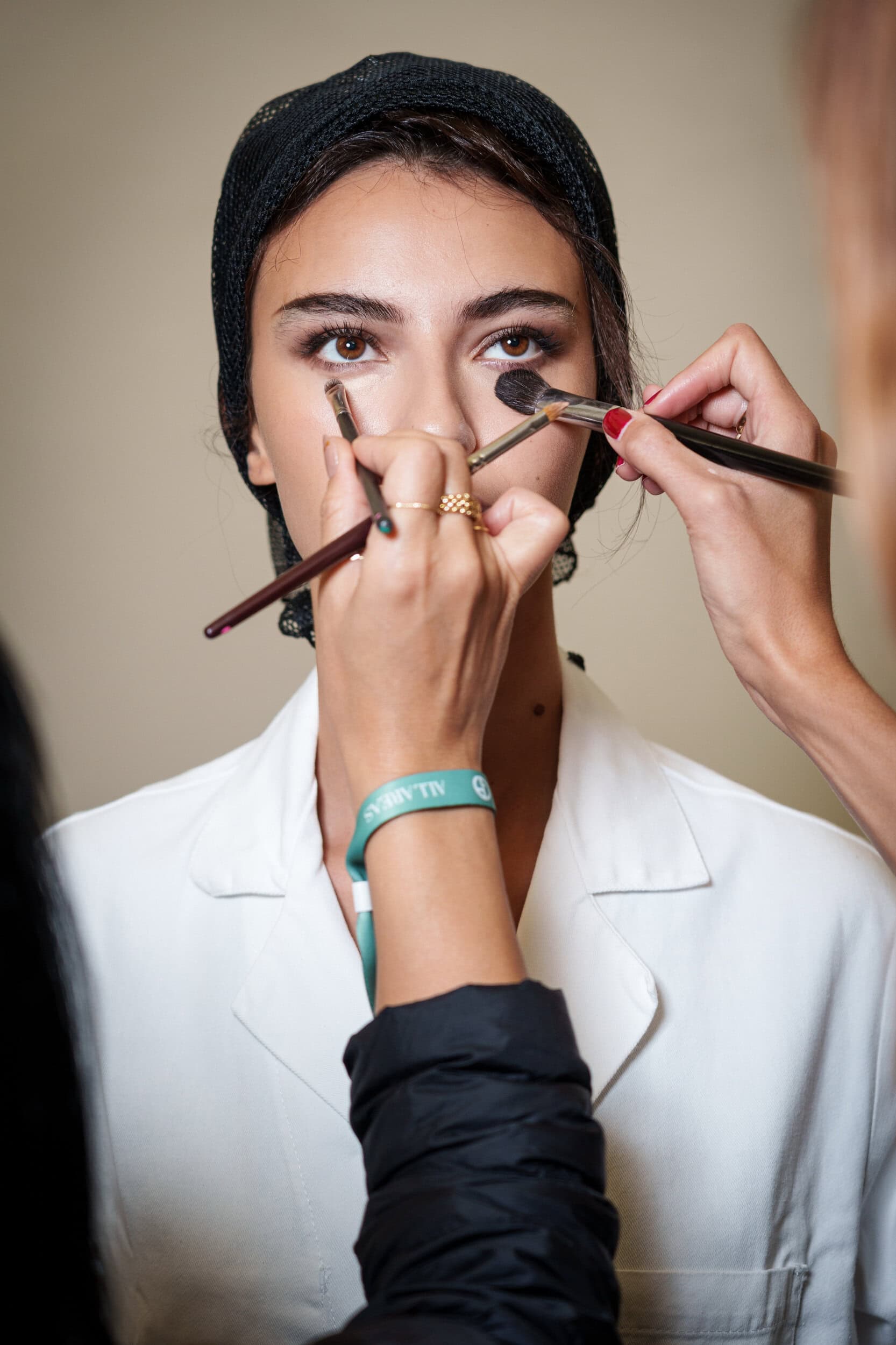 Giorgio Armani Spring 2026 Fashion Show Backstage