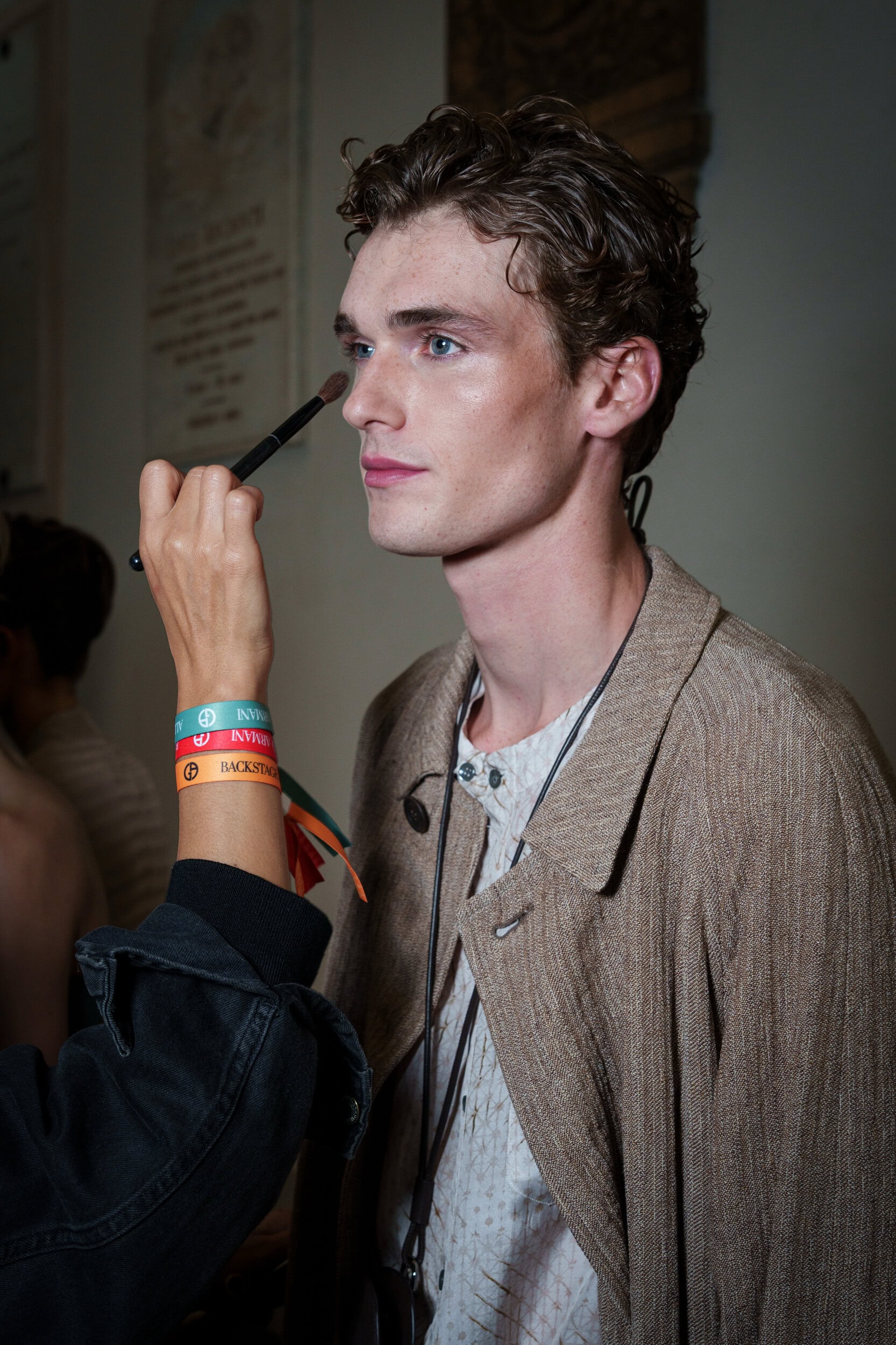 Giorgio Armani Spring 2026 Fashion Show Backstage
