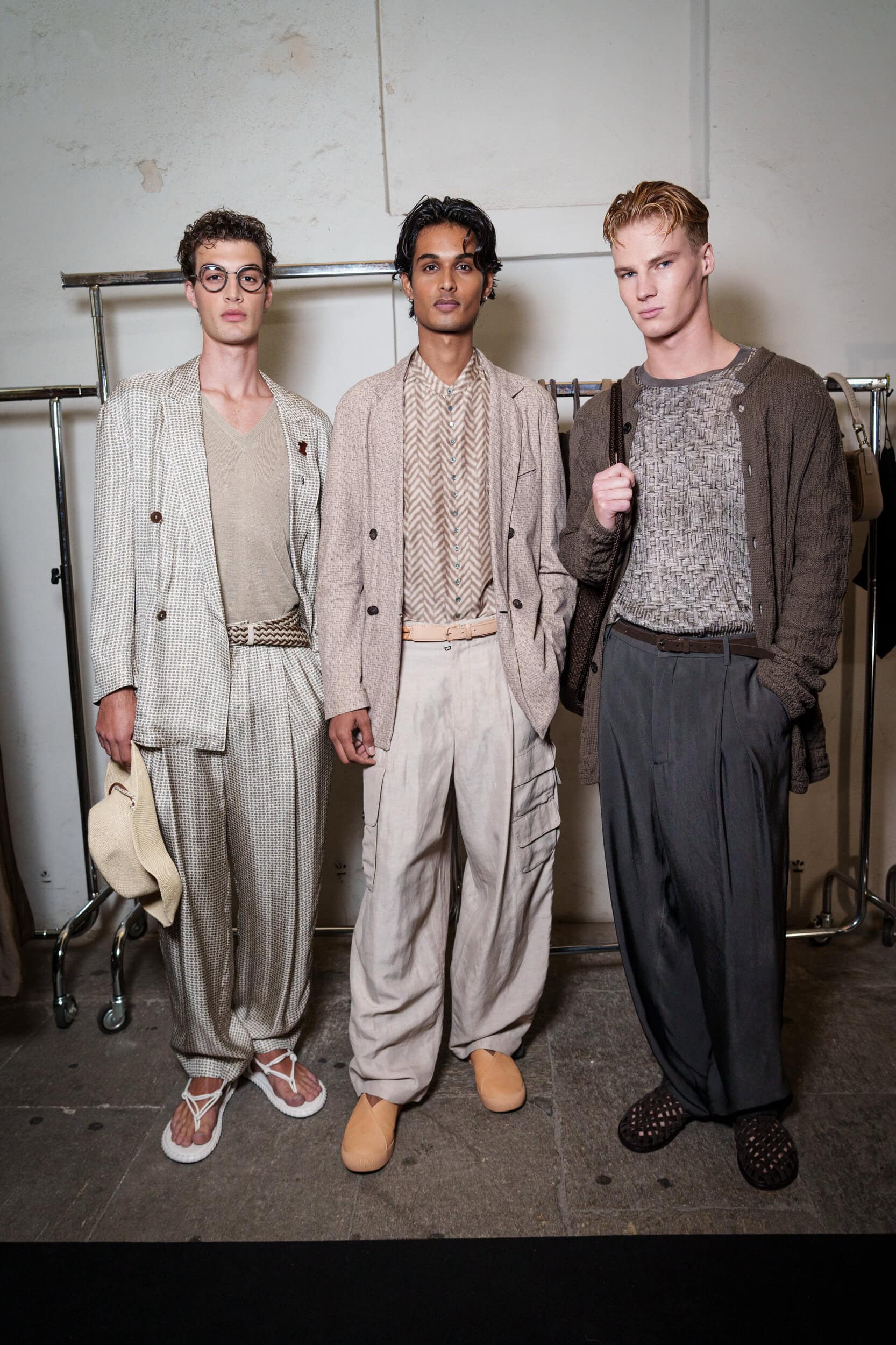 Giorgio Armani Spring 2026 Fashion Show Backstage
