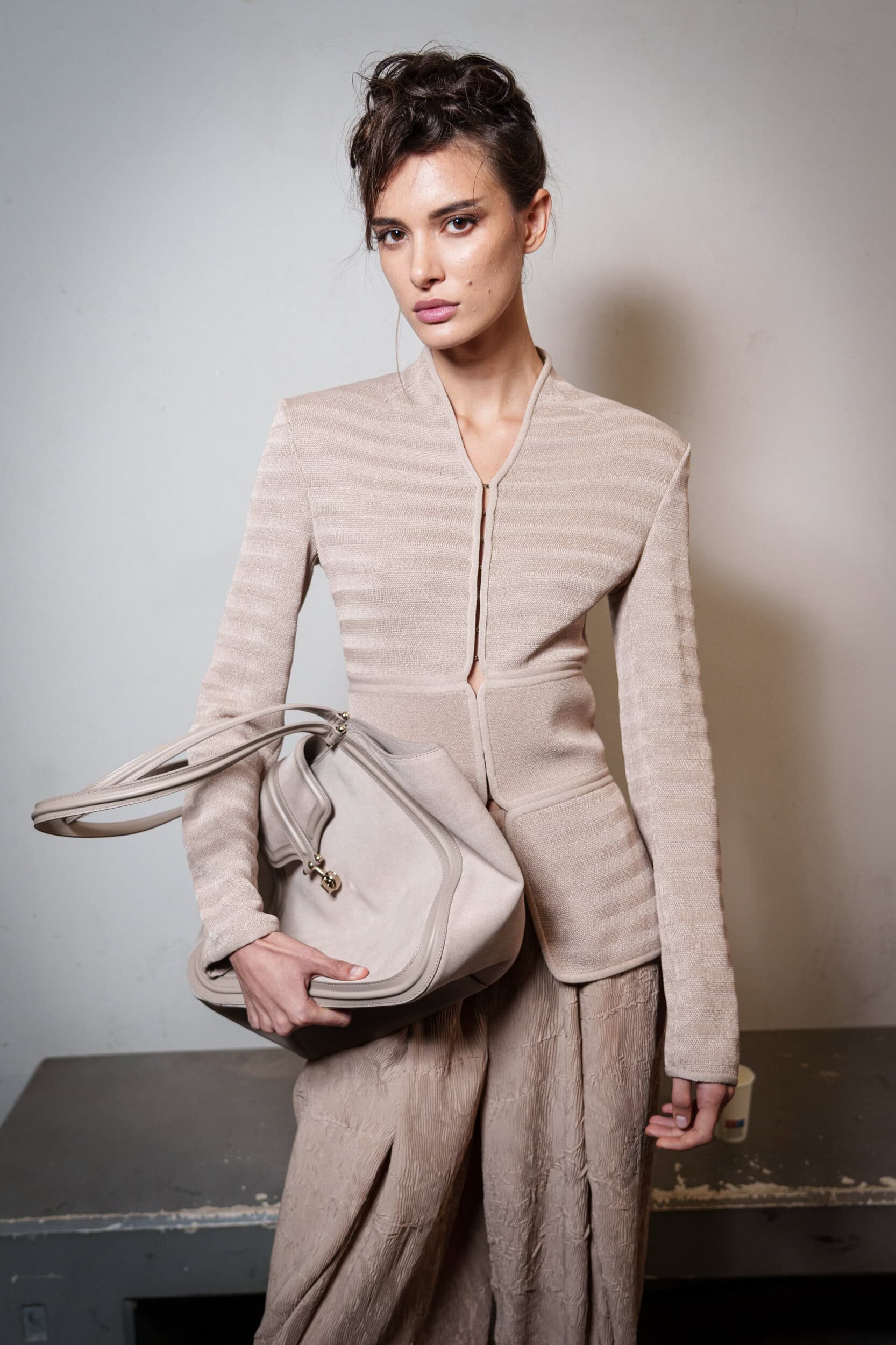 Giorgio Armani Spring 2026 Fashion Show Backstage