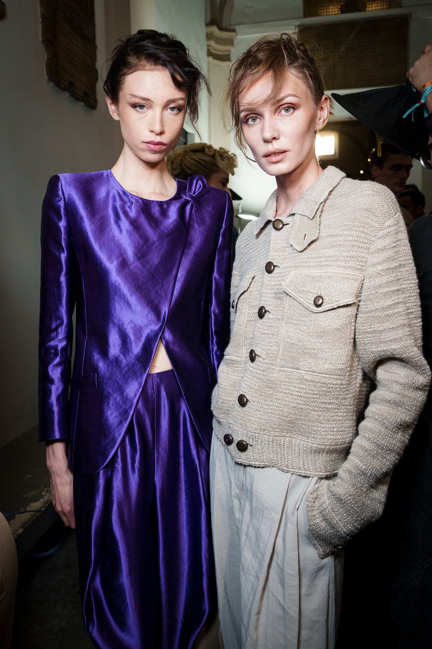 Giorgio Armani Spring 2026 Fashion Show Backstage