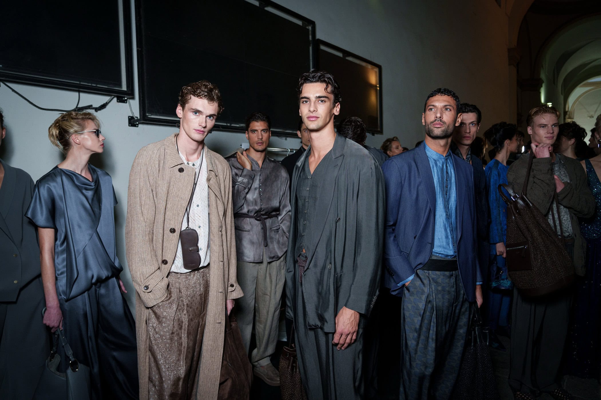Giorgio Armani Spring 2026 Fashion Show Backstage