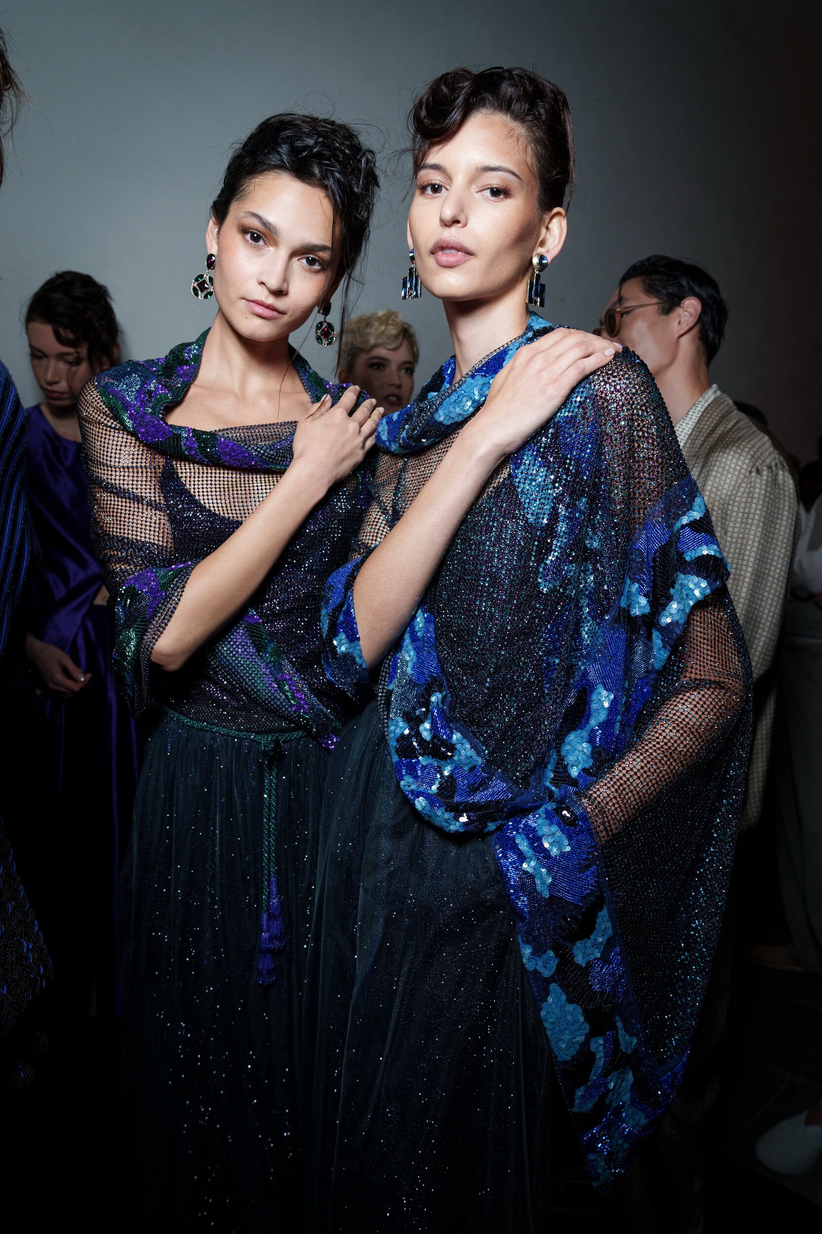 Giorgio Armani Spring 2026 Fashion Show Backstage