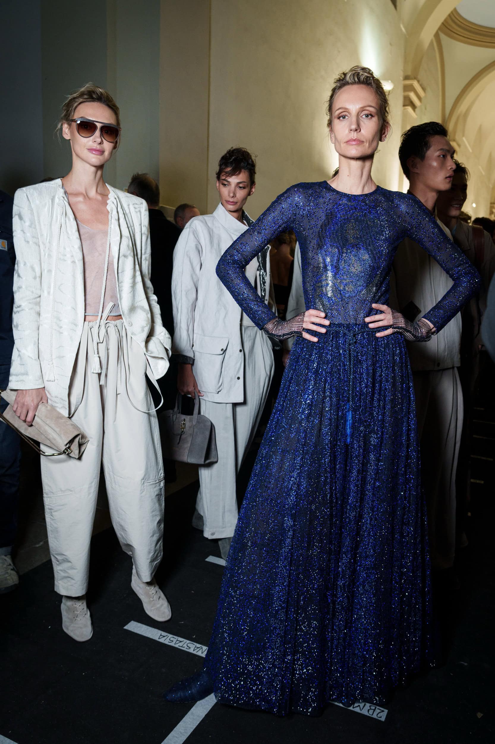 Giorgio Armani Spring 2026 Fashion Show Backstage