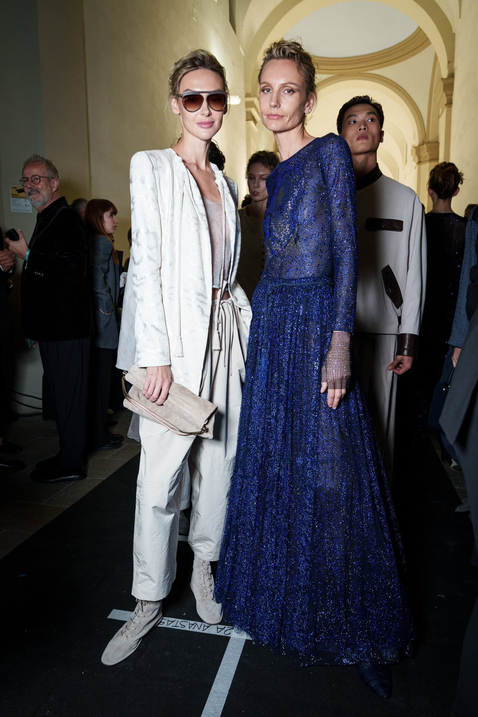 Giorgio Armani Spring 2026 Fashion Show Backstage