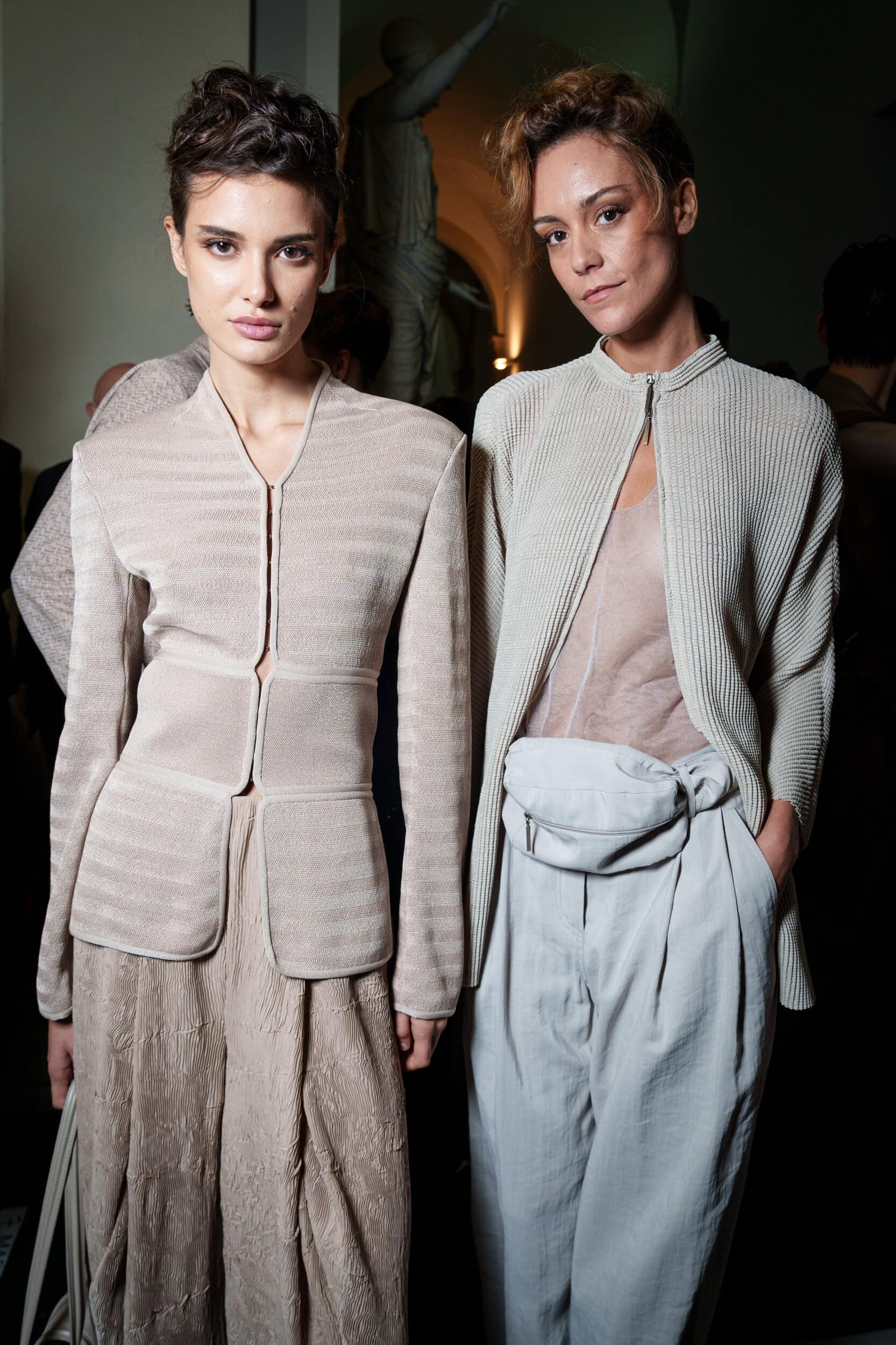 Giorgio Armani Spring 2026 Fashion Show Backstage