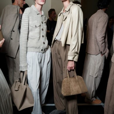 Giorgio Armani Spring 2026 Fashion Show Backstage