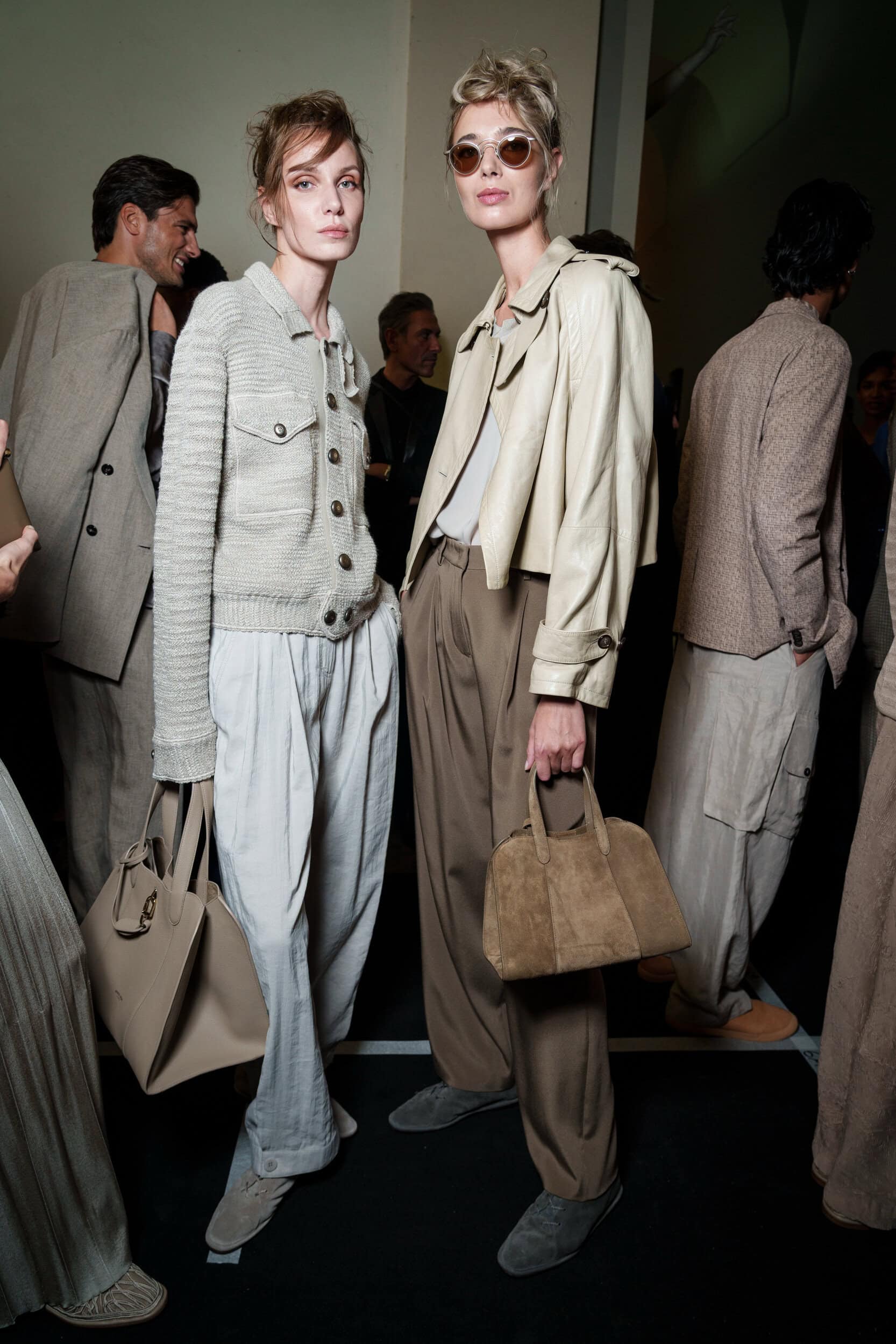 Giorgio Armani Spring 2026 Fashion Show Backstage