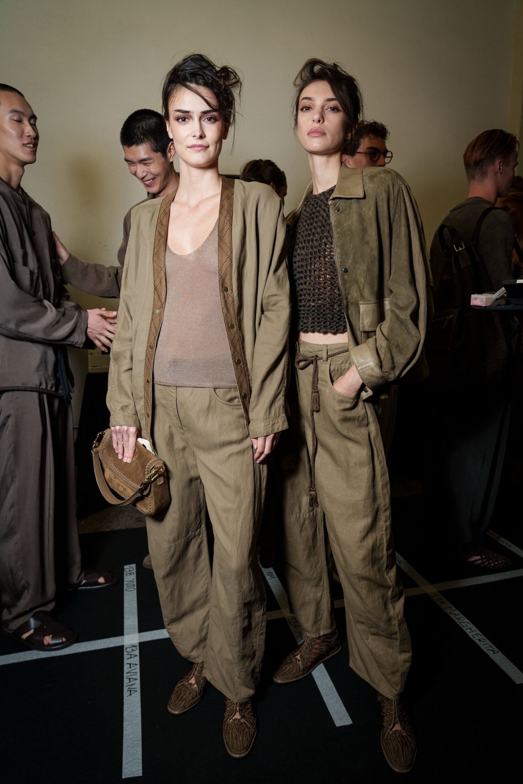 Giorgio Armani Spring 2026 Fashion Show Backstage