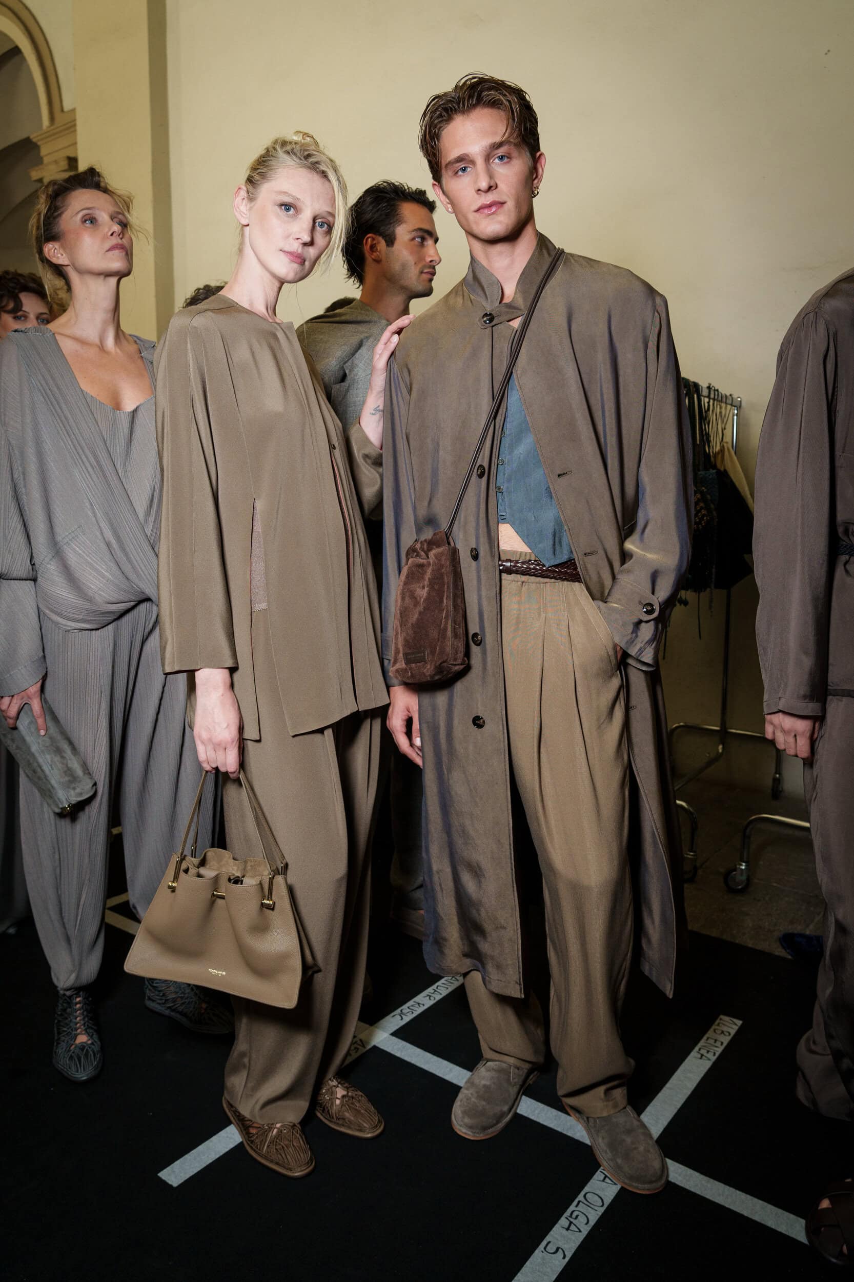 Giorgio Armani Spring 2026 Fashion Show Backstage