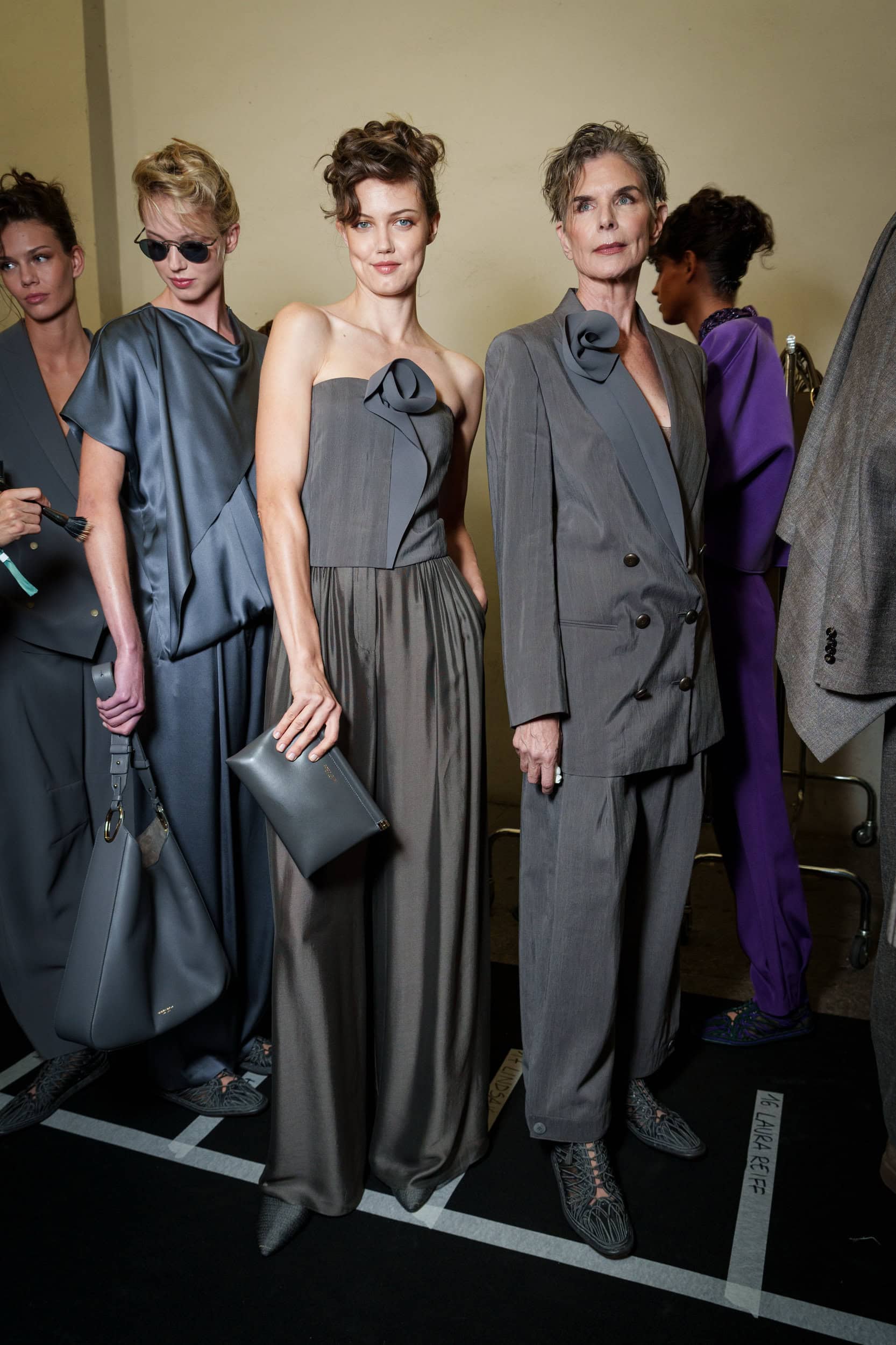Giorgio Armani Spring 2026 Fashion Show Backstage
