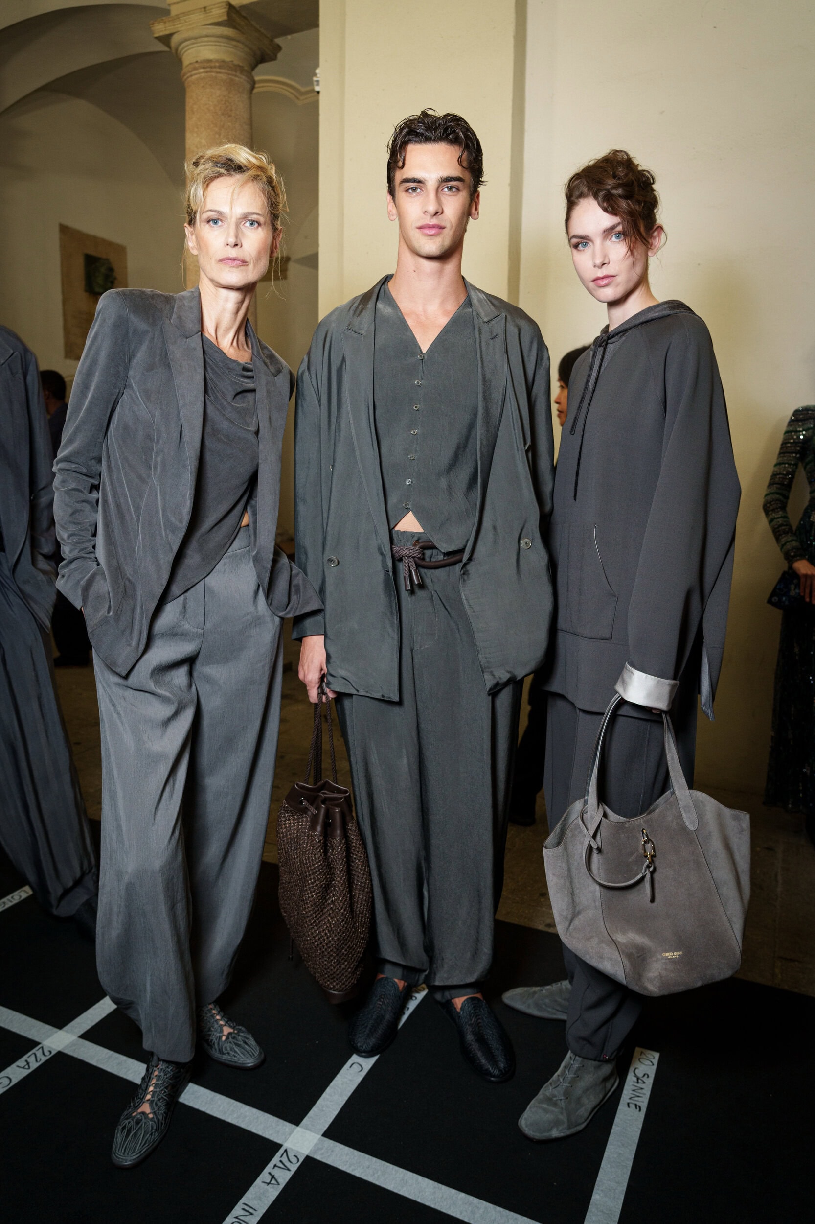 Giorgio Armani Spring 2026 Fashion Show Backstage