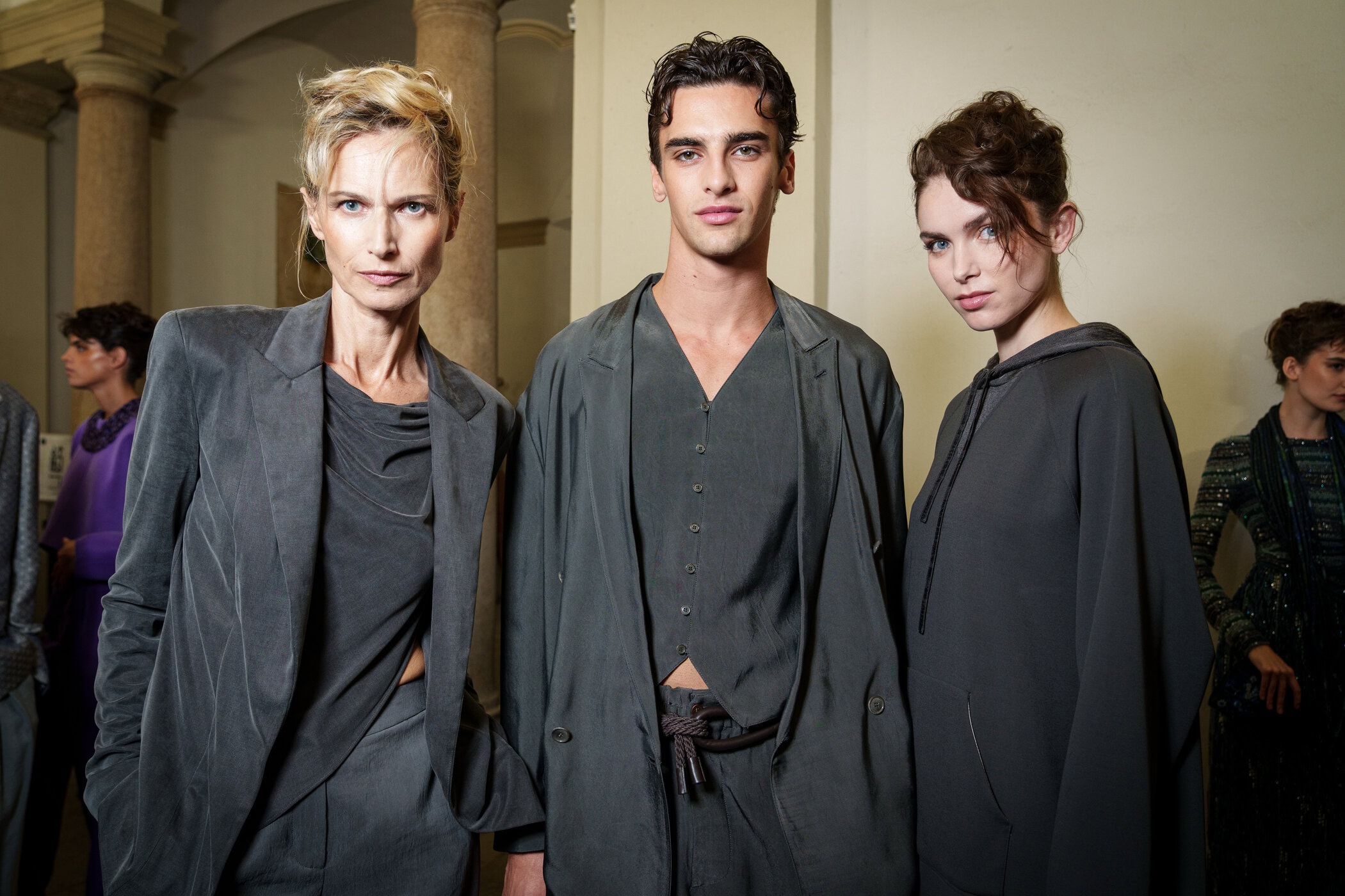 Giorgio Armani Spring 2026 Fashion Show Backstage